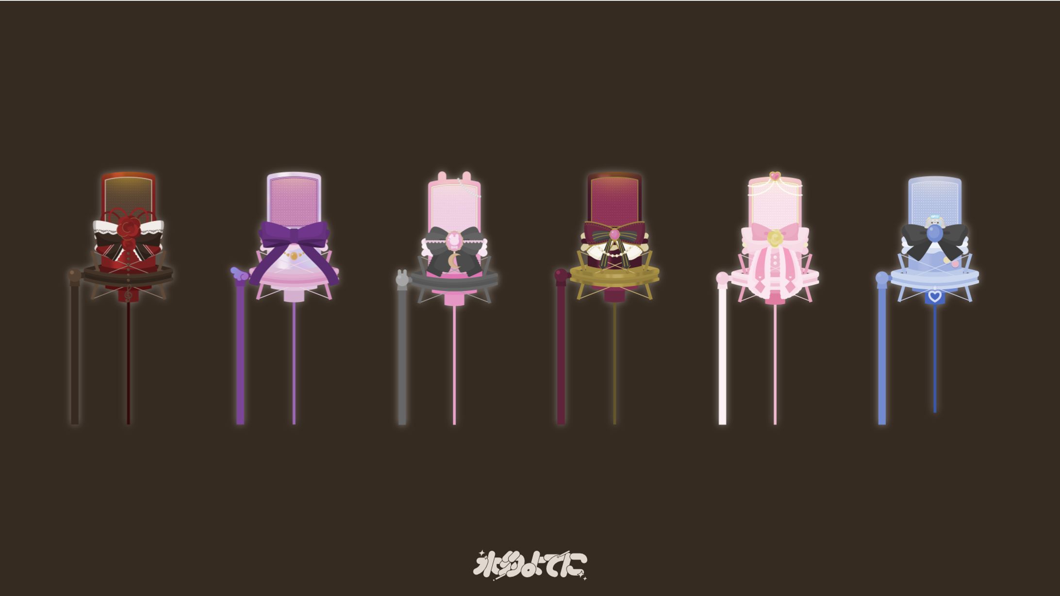 MICROPHONE ILLUSTRATION┊お嬢様V歌枠リレー-1