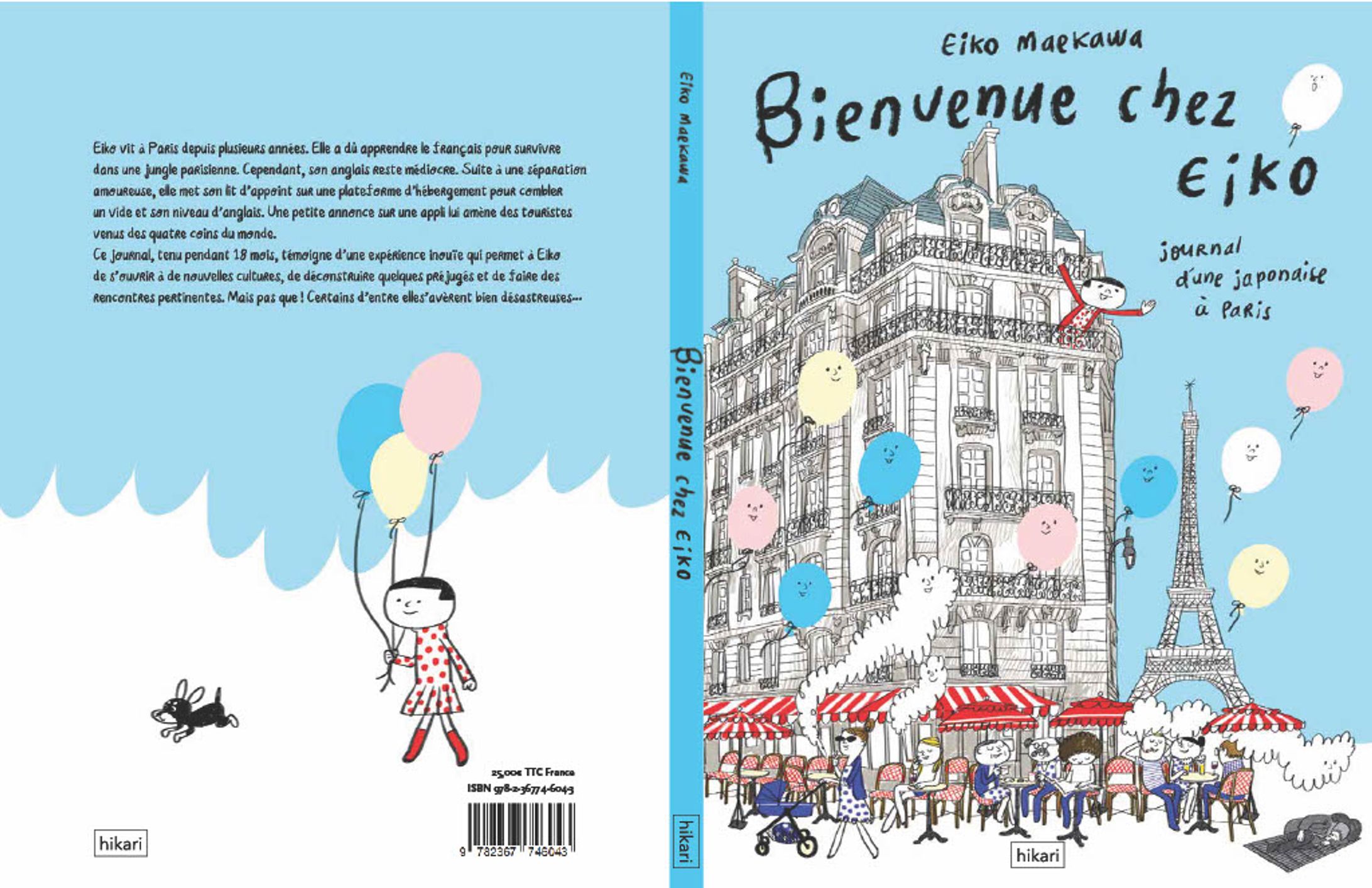 roman graphique "Bienvenue chez Eiko" aux editions HIkari-1