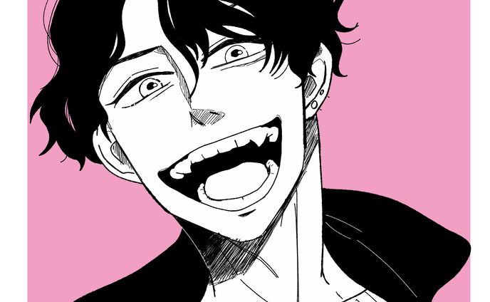 モノクロイラスト
