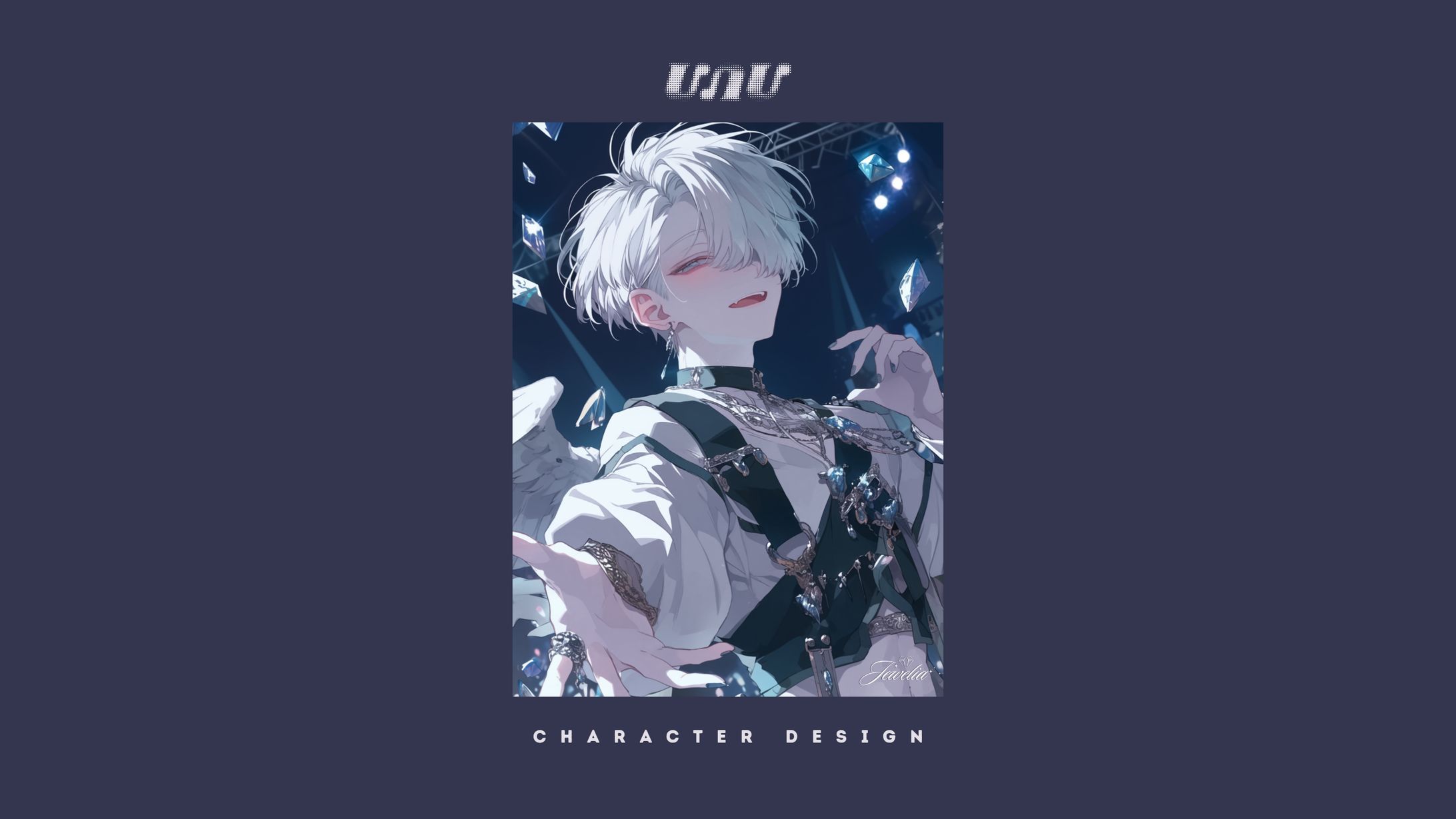 CHARACTER DESIGN / 堕天使 朔音-1