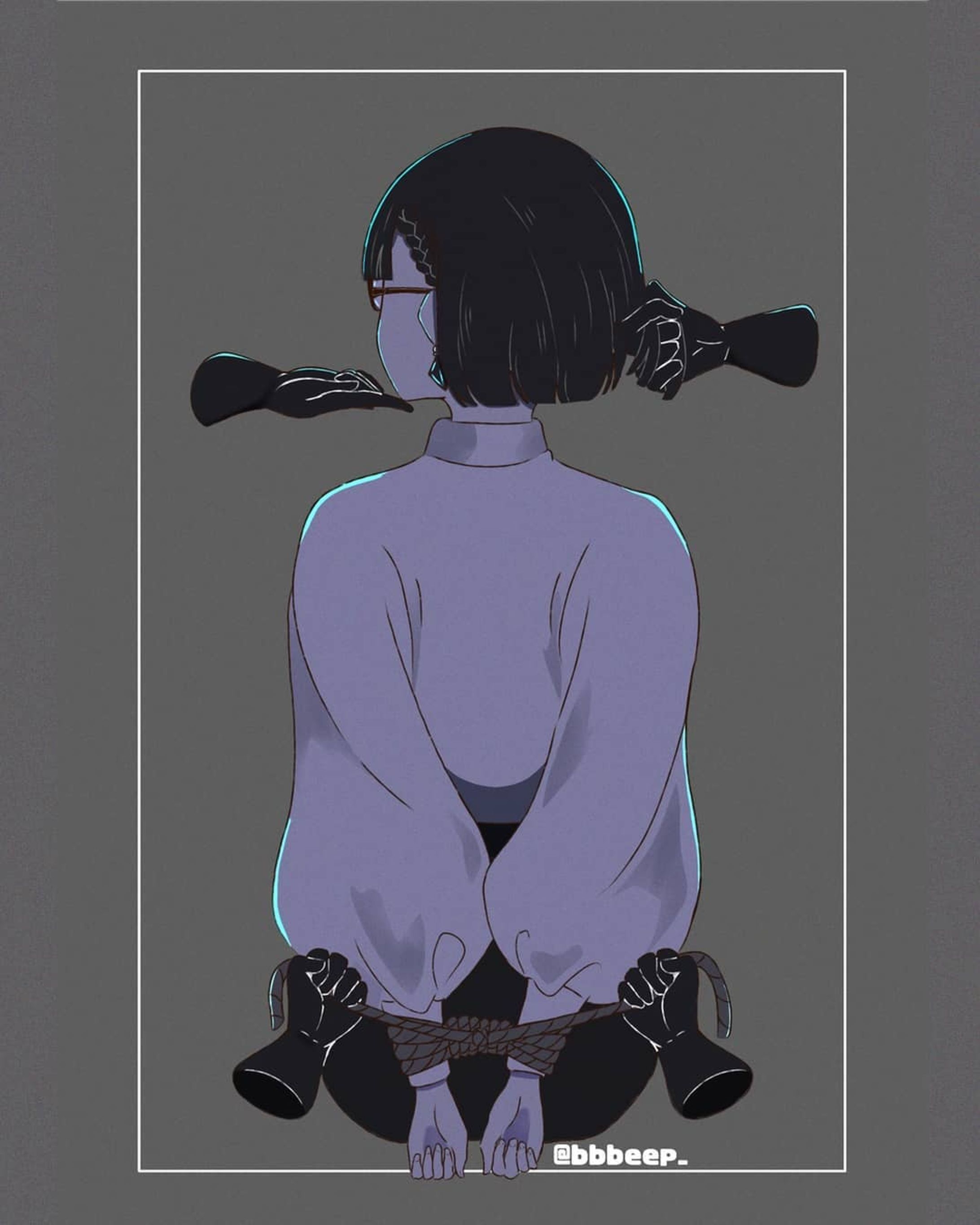 "They pick the wrong person to bind" - Su
.
.
I'm slowly building up my OC's story from time to time and I hope to draw more of them soon 
.
.
.
#art #digitalart #beepblopocs #illustration #visualart #conceptart #ibispaintx #artoninstagram #artistsoninstagram-1