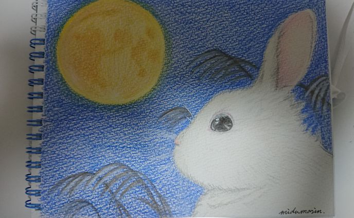 お月見うさぎ