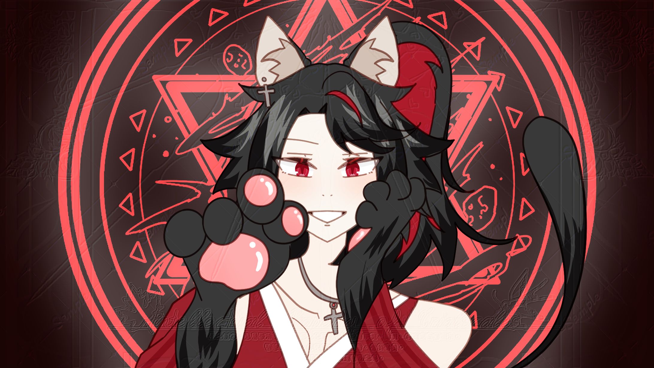 260416【角色繪圖】日式正比@猫魔夜村（展示）-1