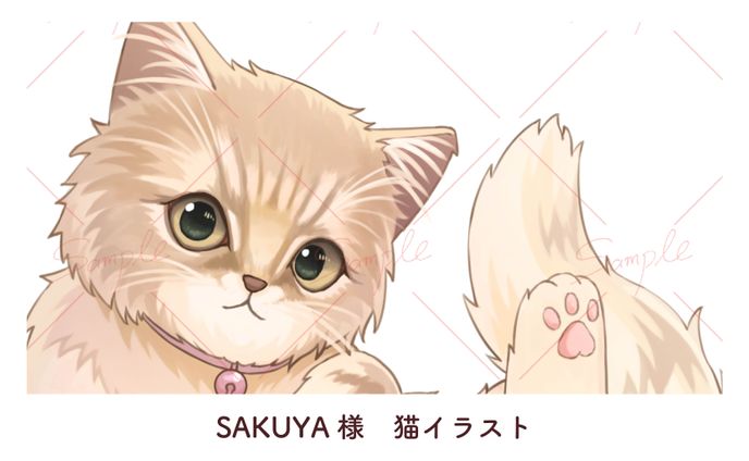 SAKUYA様　ペットイラスト