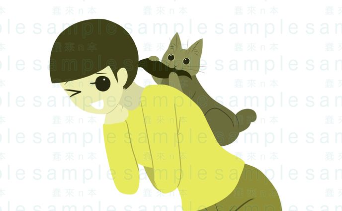 イラスト、キャラクターデザイン、男性立ち絵