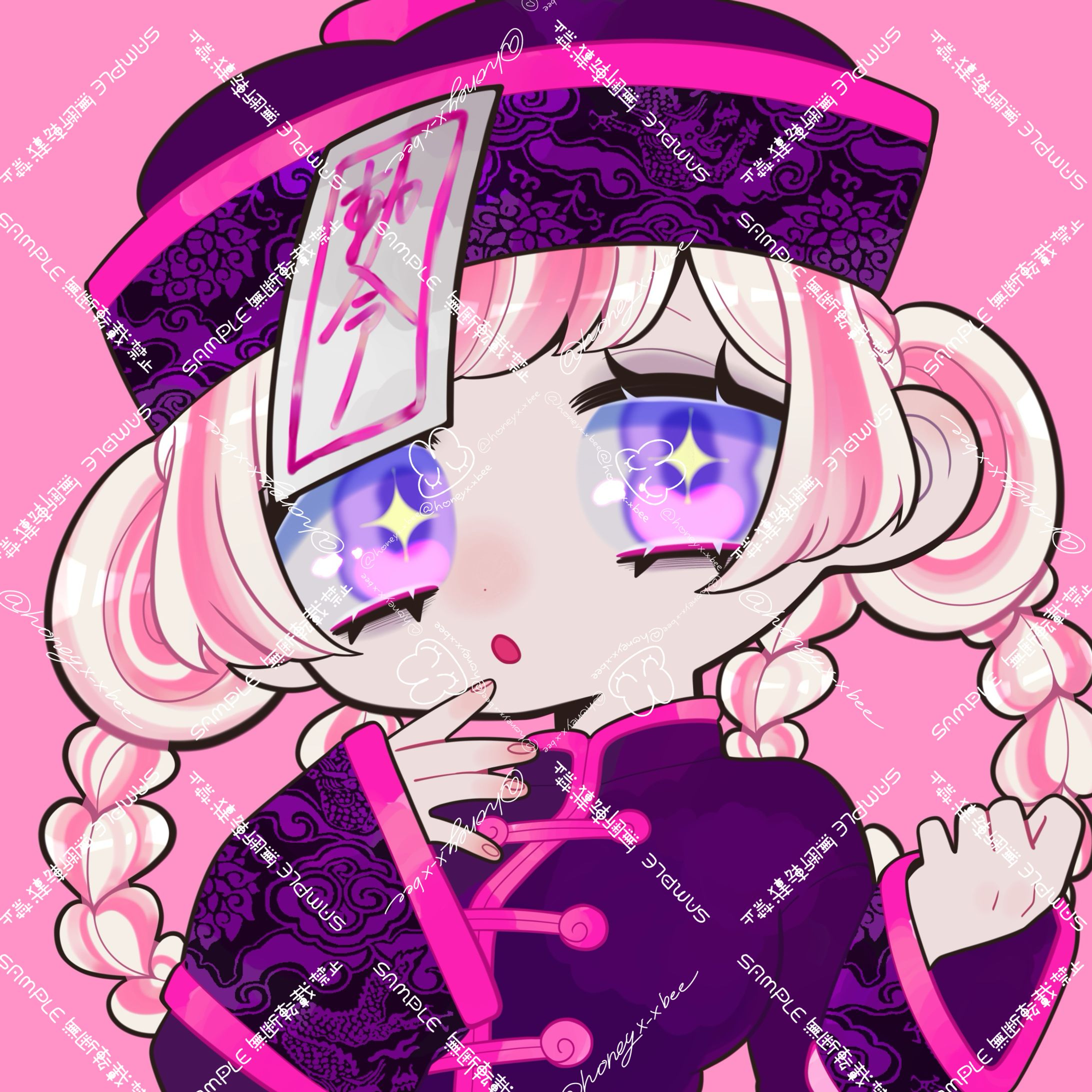 ひなこ様 イラスト キャラクター、衣装デザイン-1