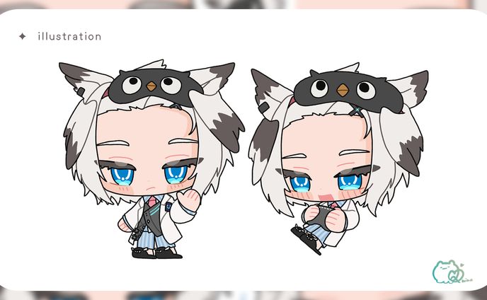 ちびキャライラスト /Silenait様