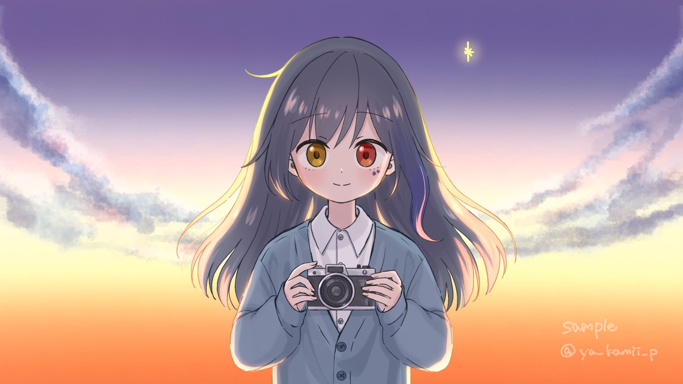 【コミッション】歌い手 オリジナル曲 MVイラスト-1