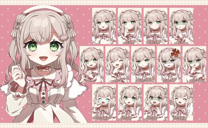 個人依頼　甘結おとさん　動画用イラスト