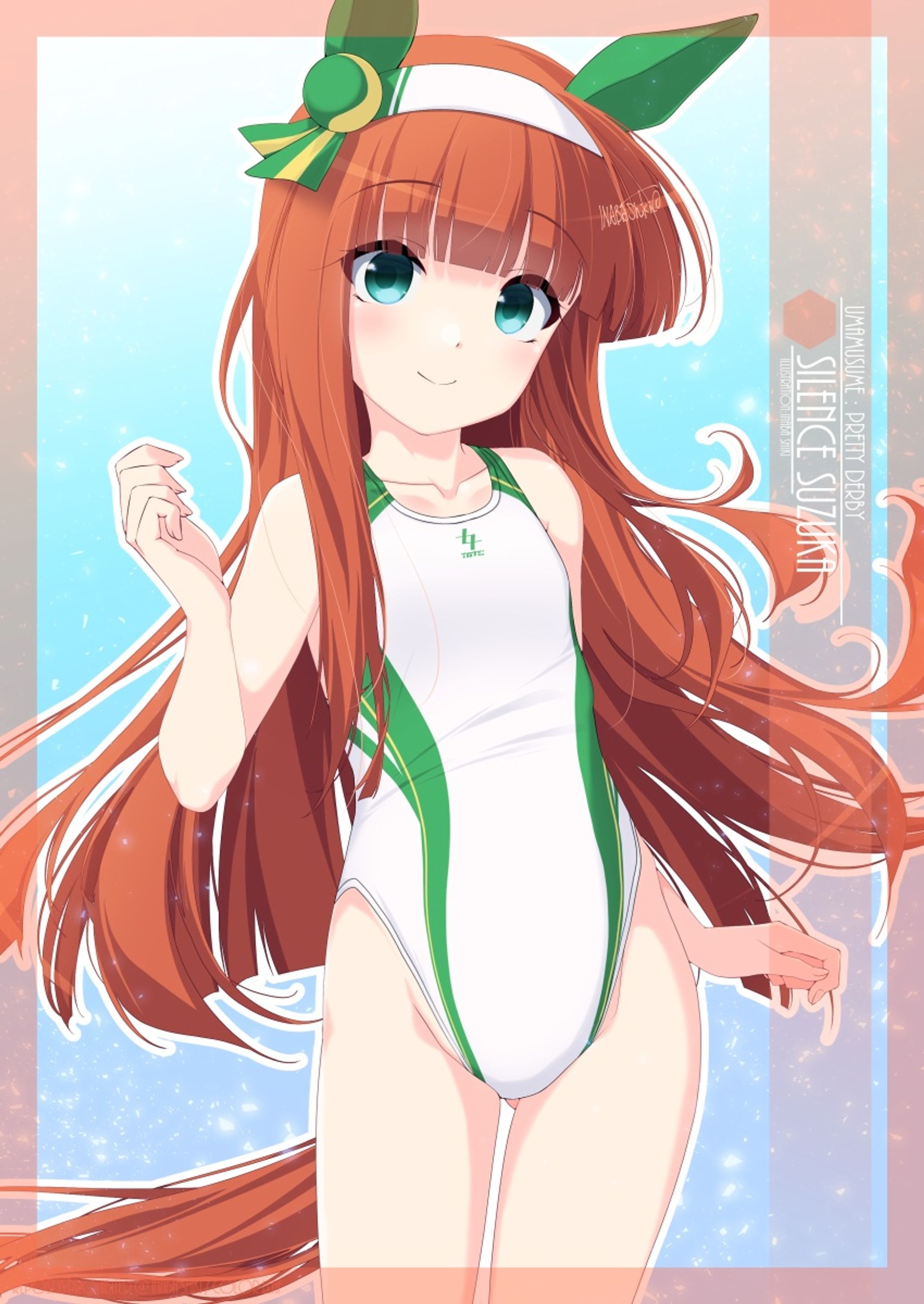 競泳水着「サイレンススズカ(ウマ娘)」230725-1