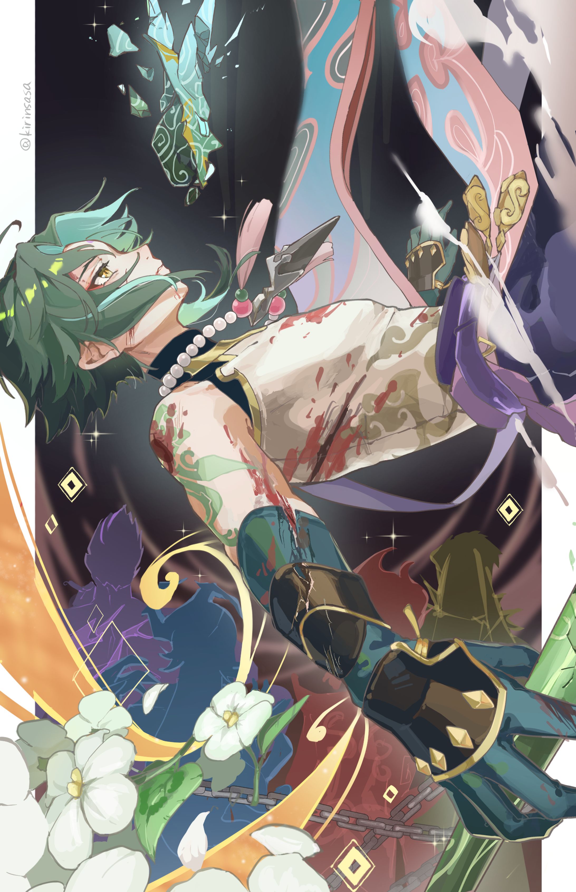 原神イラストコンテスト　ラッキー賞受賞作品-1