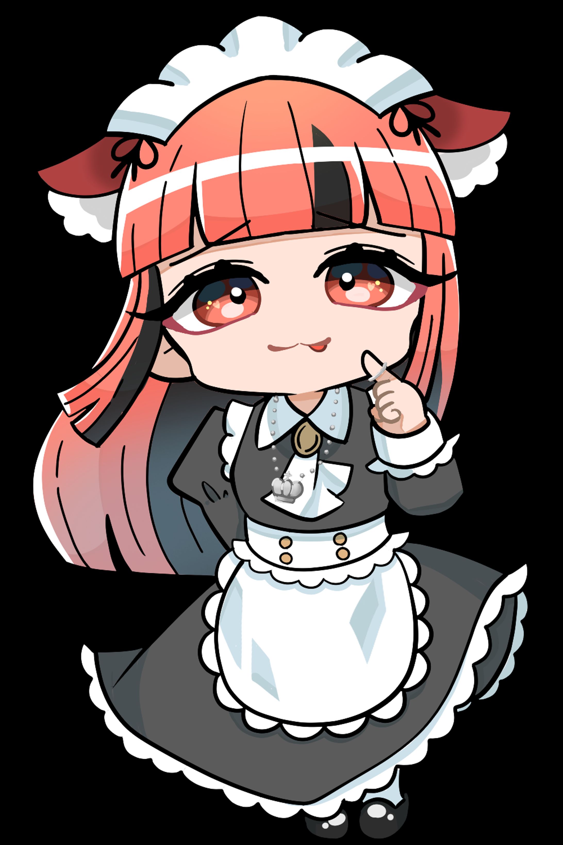 おれのメイド。様　所属メイドイラストデザイン-1