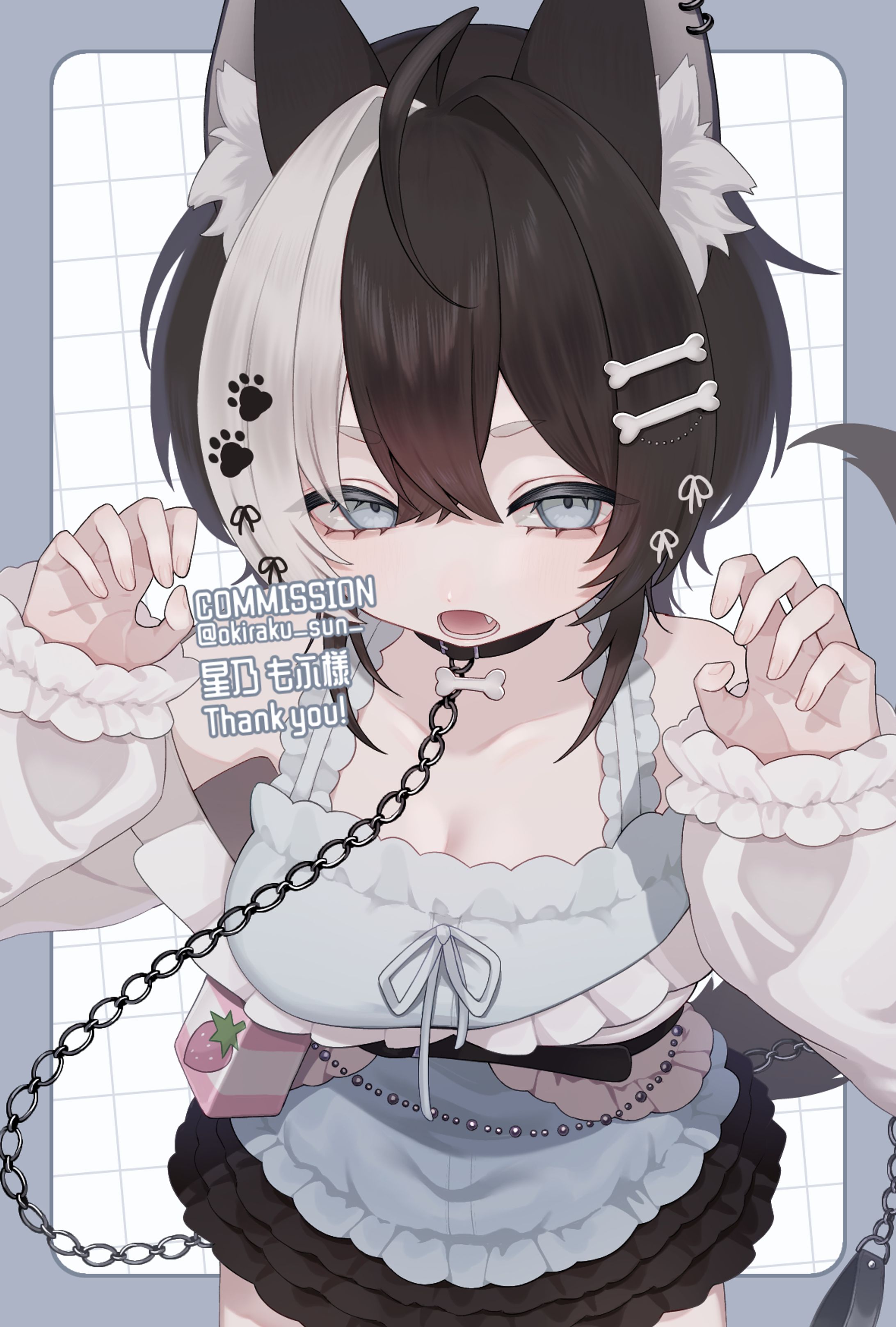 【Skeb依頼】星乃もふ様 イラスト-1