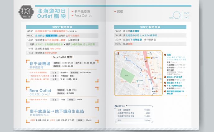 【個人】日本自由行手冊
