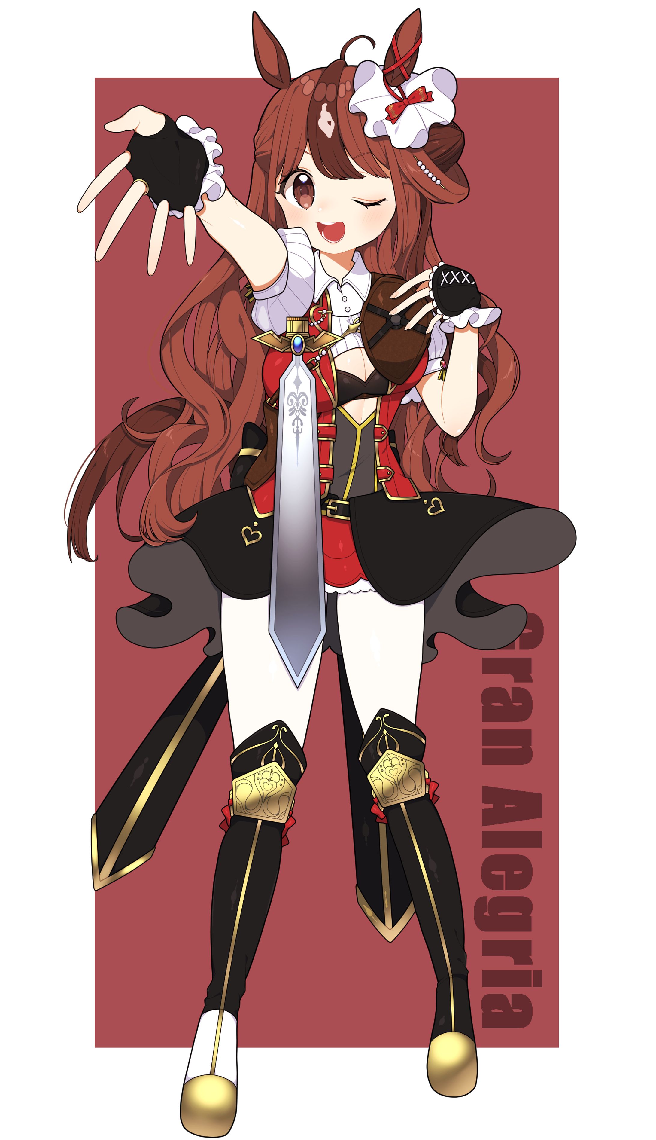 等身イラスト(ファンアート/版権/創作等)-1