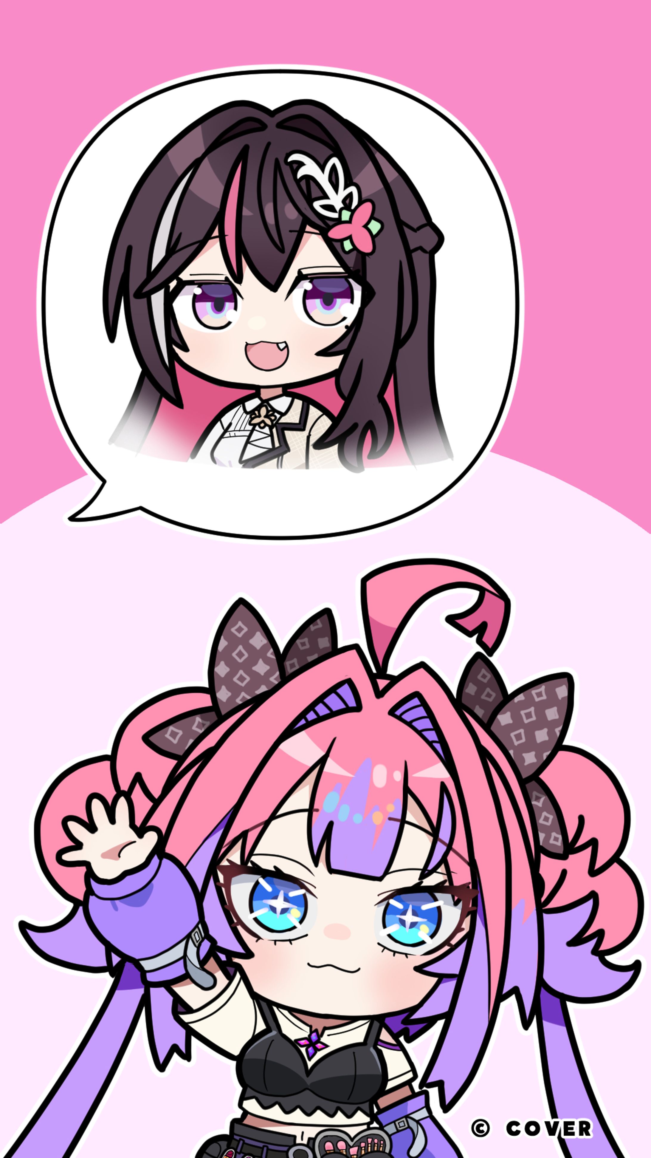 hololive DEV_IS/FLOW GLOW 綺々羅々ヴィヴィ様ショート動画-1