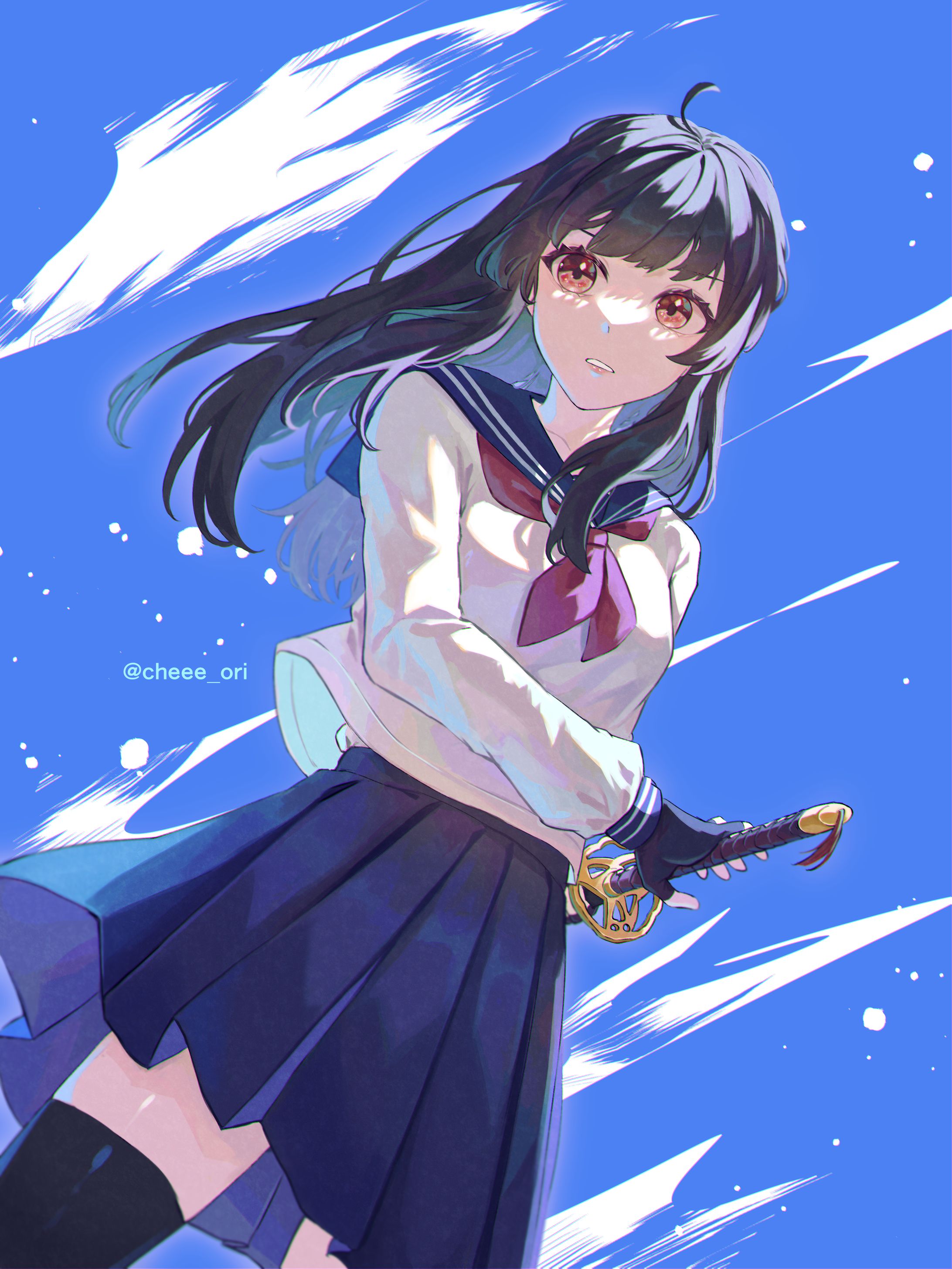 セーラー×刀-1