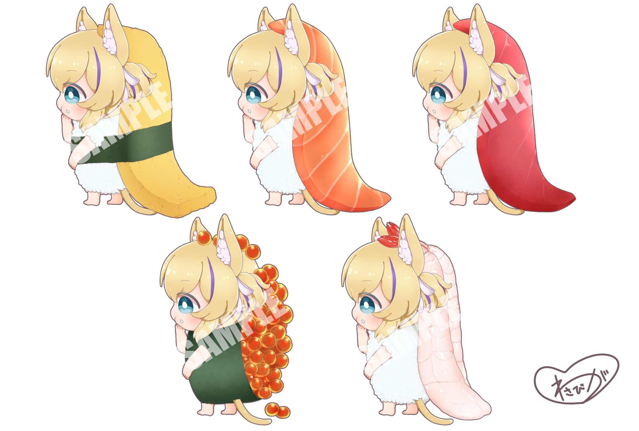 お寿司あんじちゃんミニキャラ-1