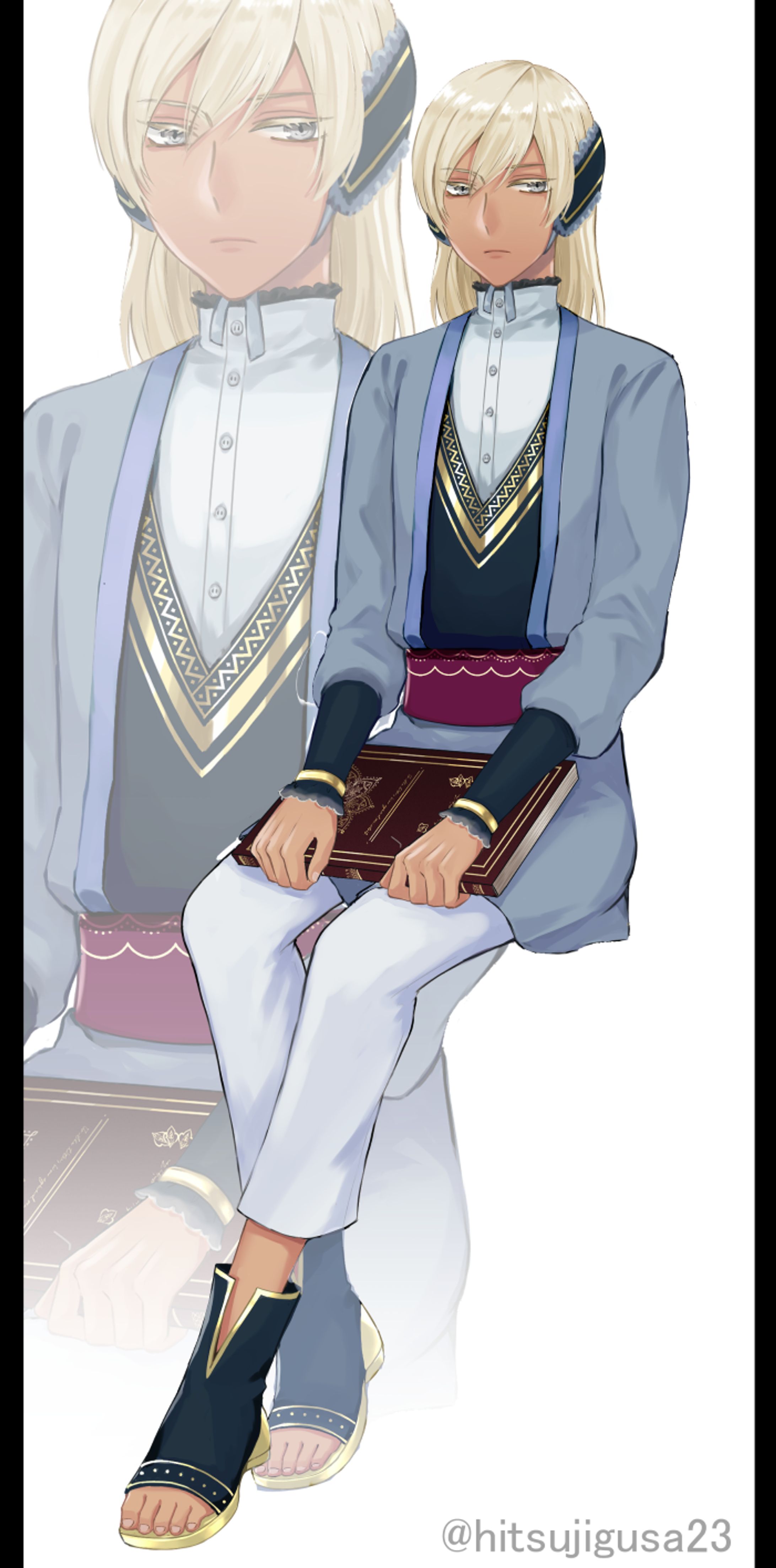 ファンタジー世界の青年-1