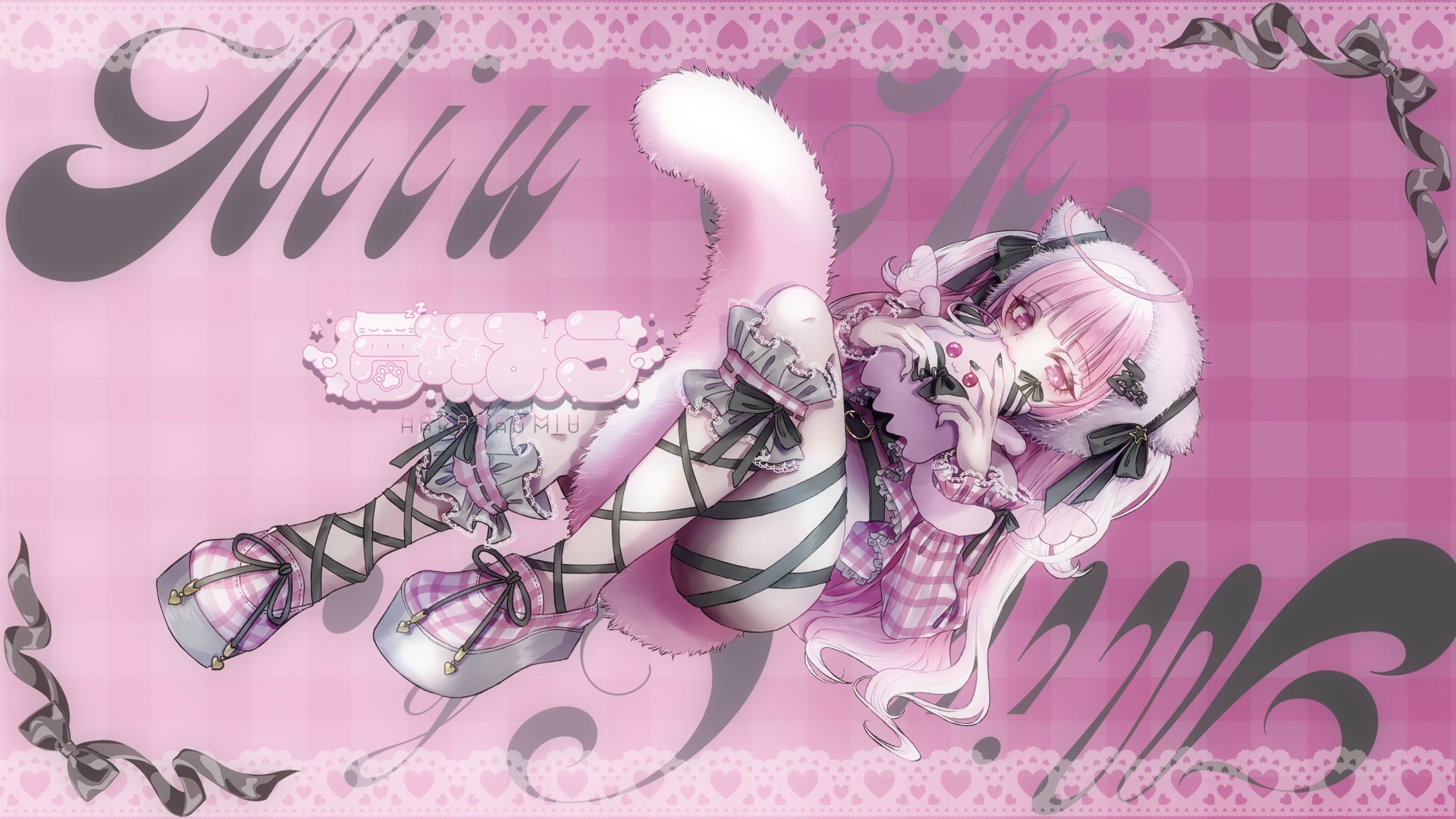 【デザイン】儚羽みう様 チャンネルアート-1