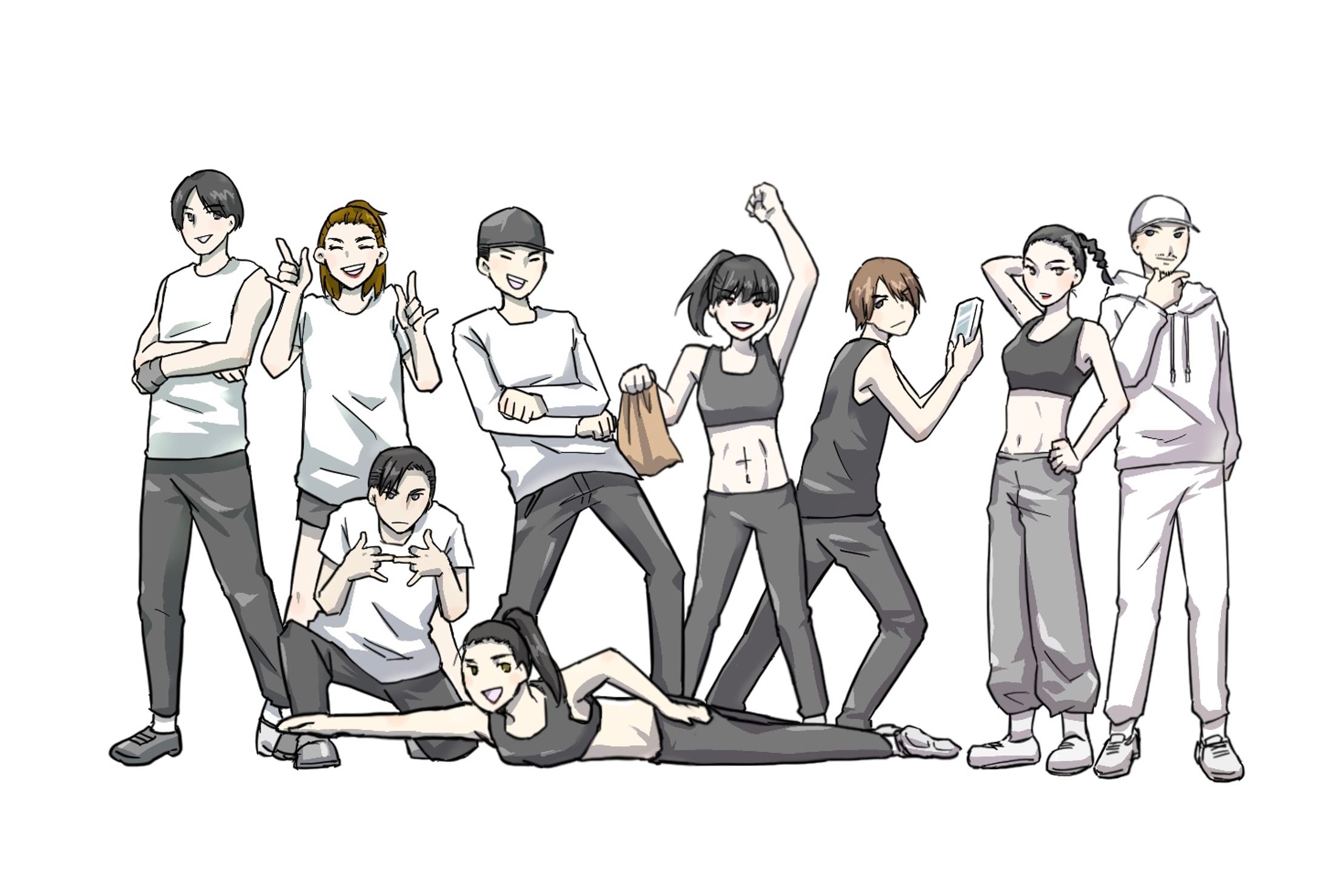 イラスト(その他、ラフ等)-1