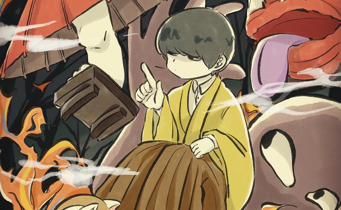 妖怪というよりお化けといわれる方がしっくり来る子たち。みんな親しみやすくてすきです。
提灯お化けは提灯お岩さんもあるので可愛いものだけじゃないけども。
付喪神系は親しみやすいのかな。

#妖怪 #傘化け #提灯お化け #だいだらぼっち #化け草履 #和風 #イラスト #illustration #japanart #art #yokai #digitalart #artwork