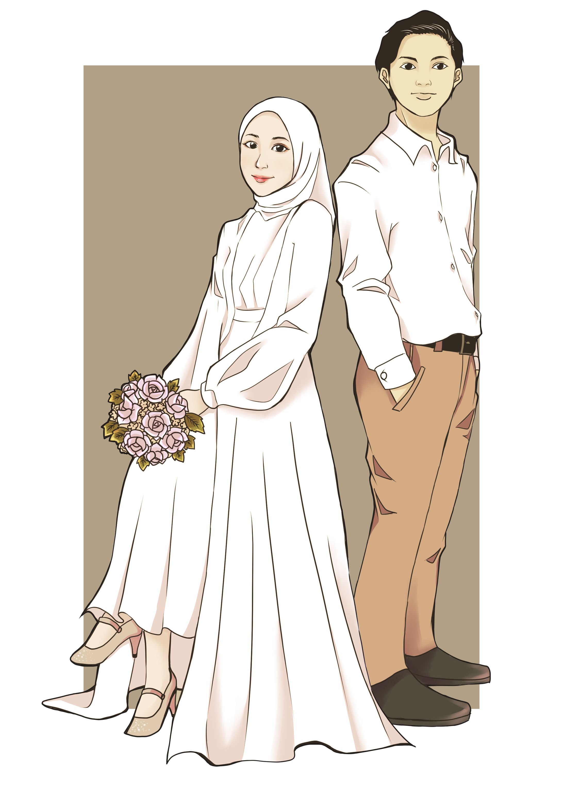 Couple Commission for Wedding Purpose-1