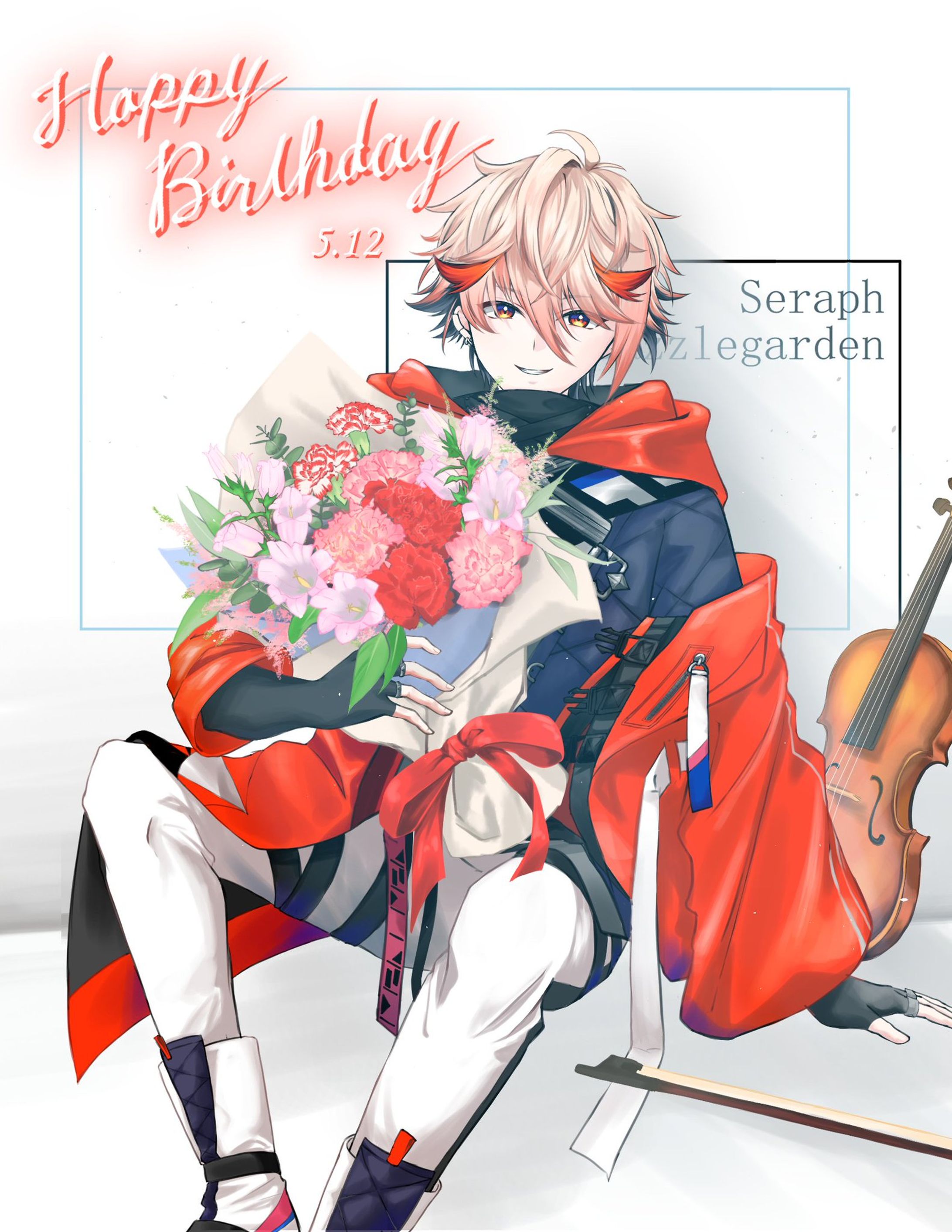 誕生日お祝いイラスト-1