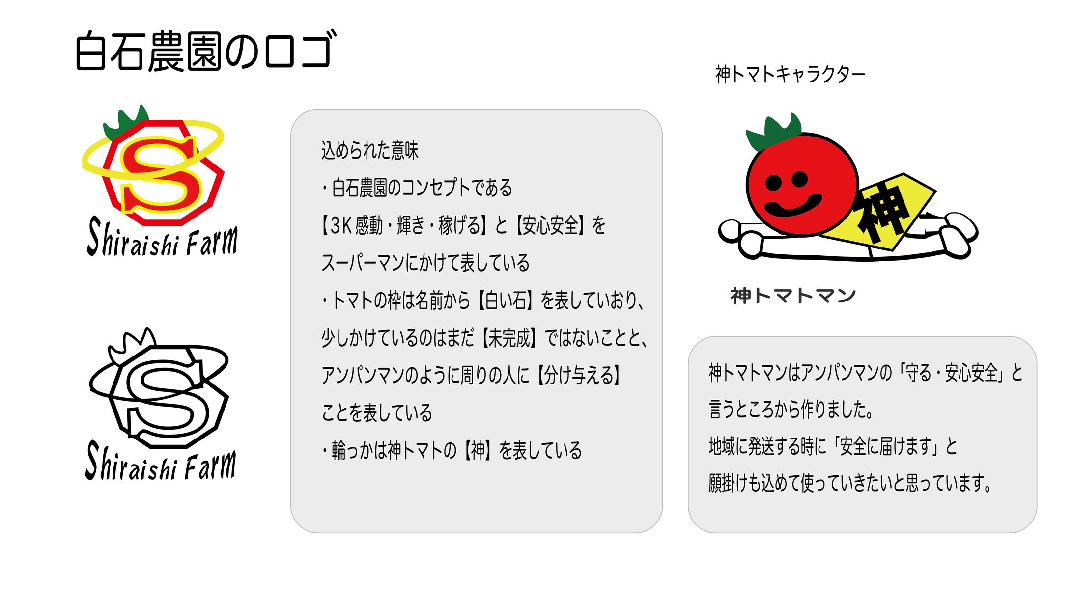 白石農園ロゴとキャラクター-1