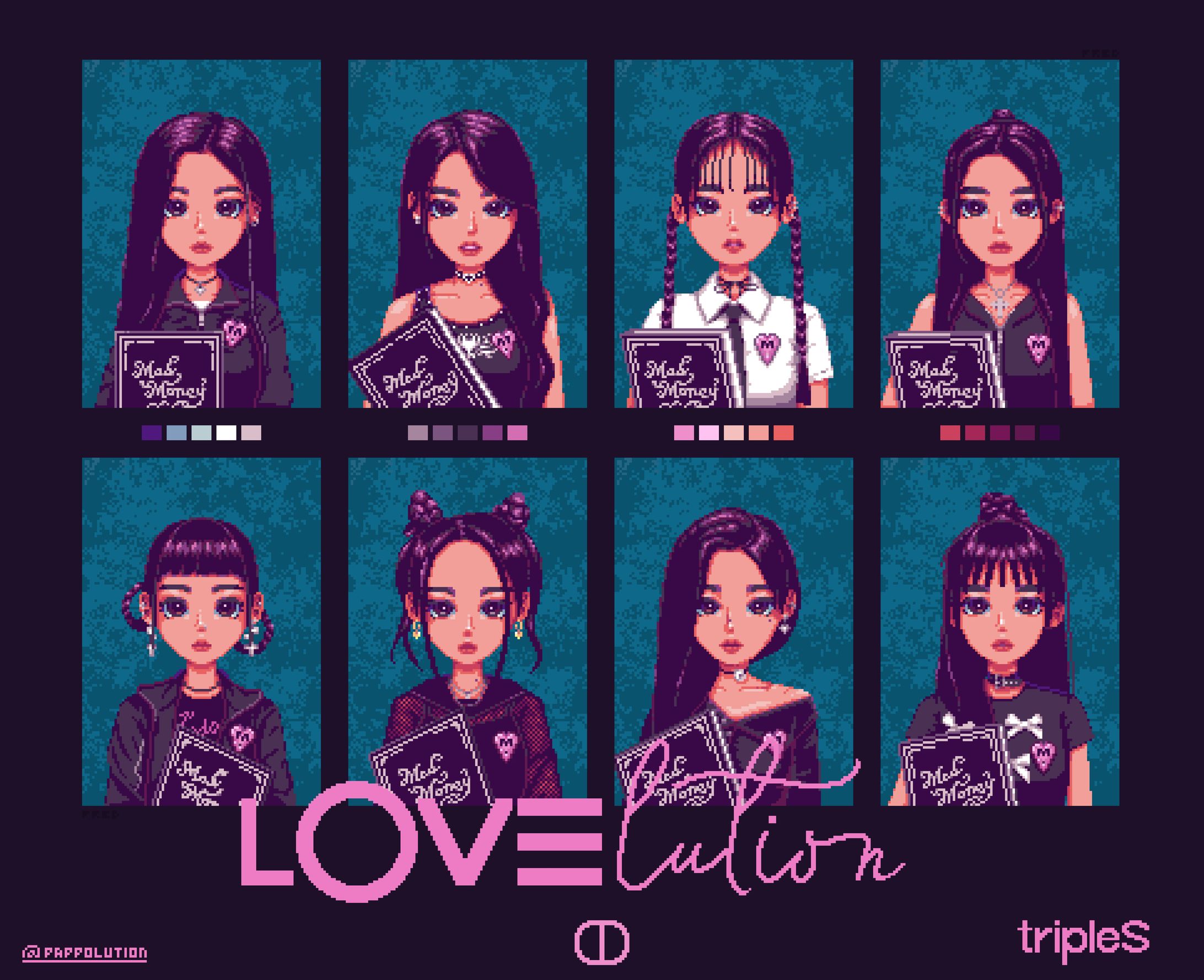 FanArt | tripleS - Girl's Capitalism-1