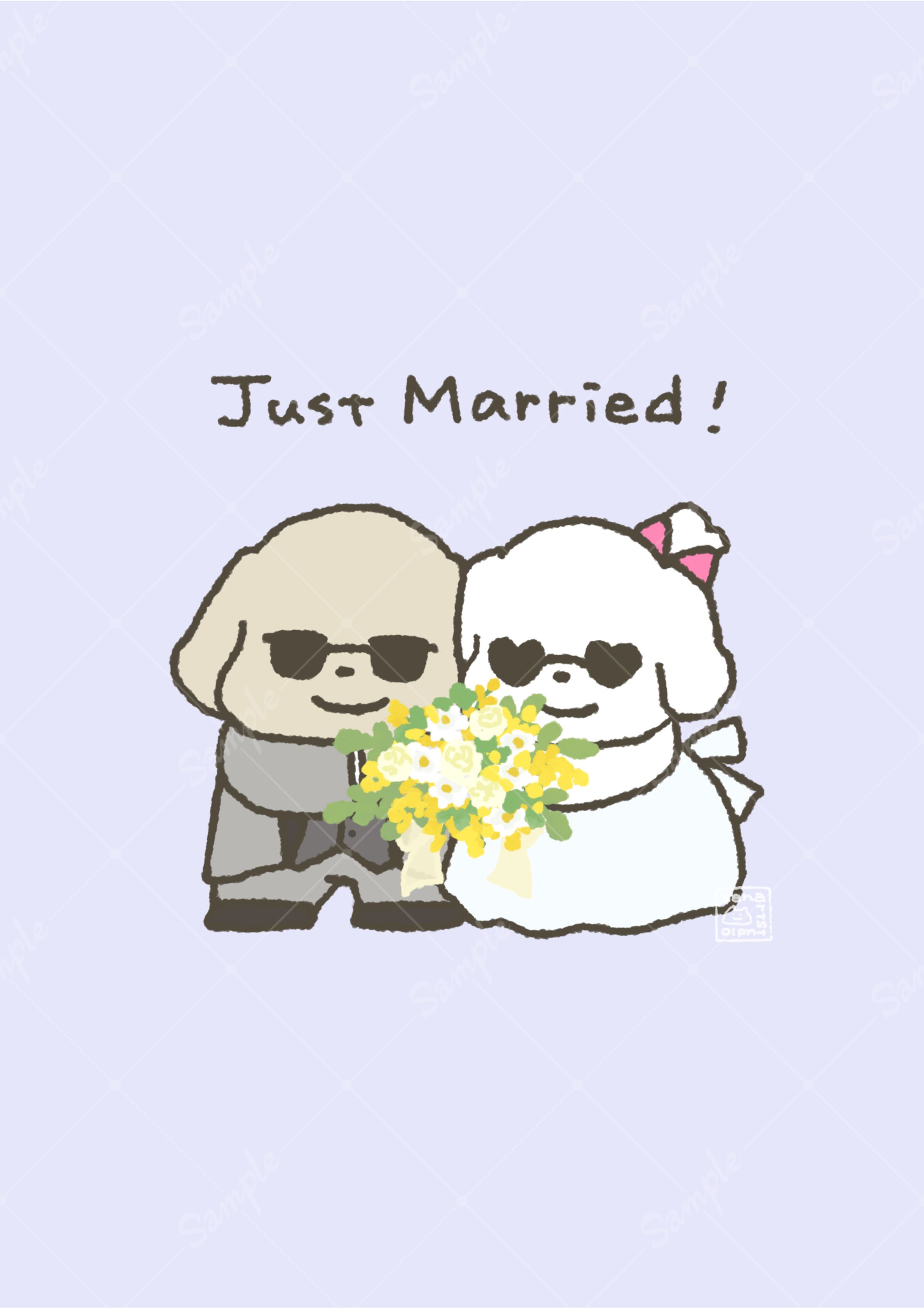 結婚式用のイラスト-1