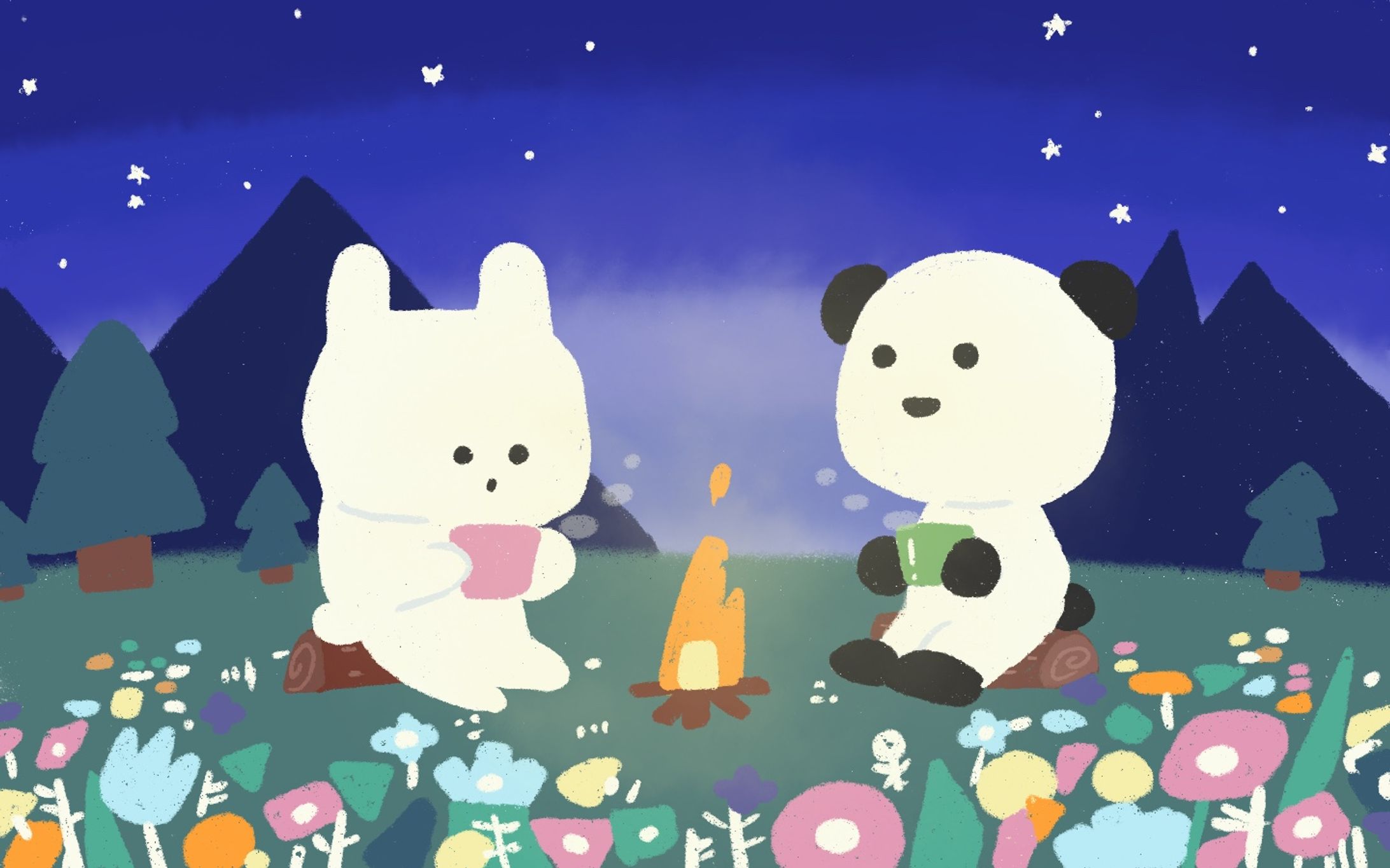 森でまったり-1