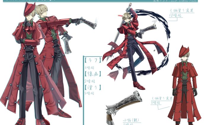 キャラクターデザイン