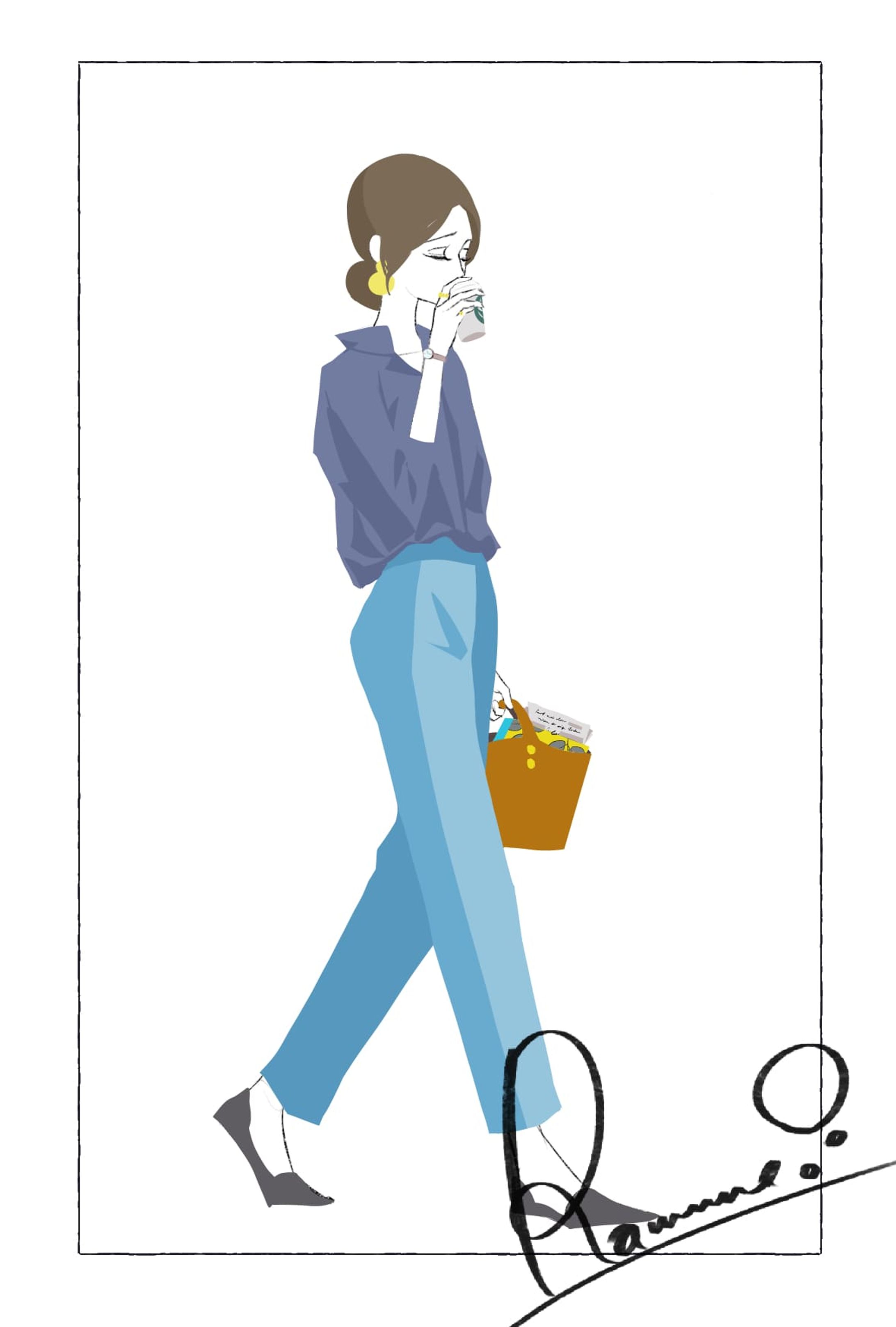 人物、雑誌挿し絵、商品パッケージイメージイラスト2-1