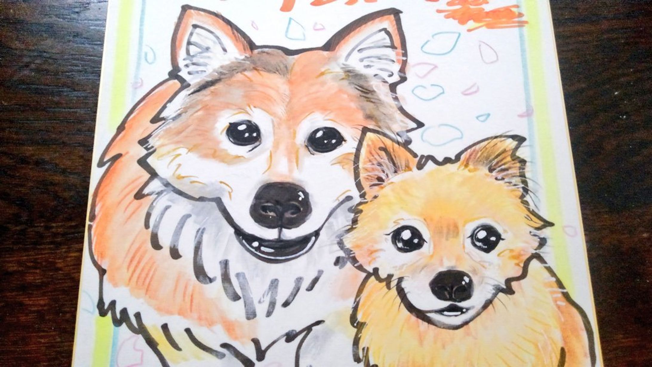 手描き動物似顔絵etc.-1