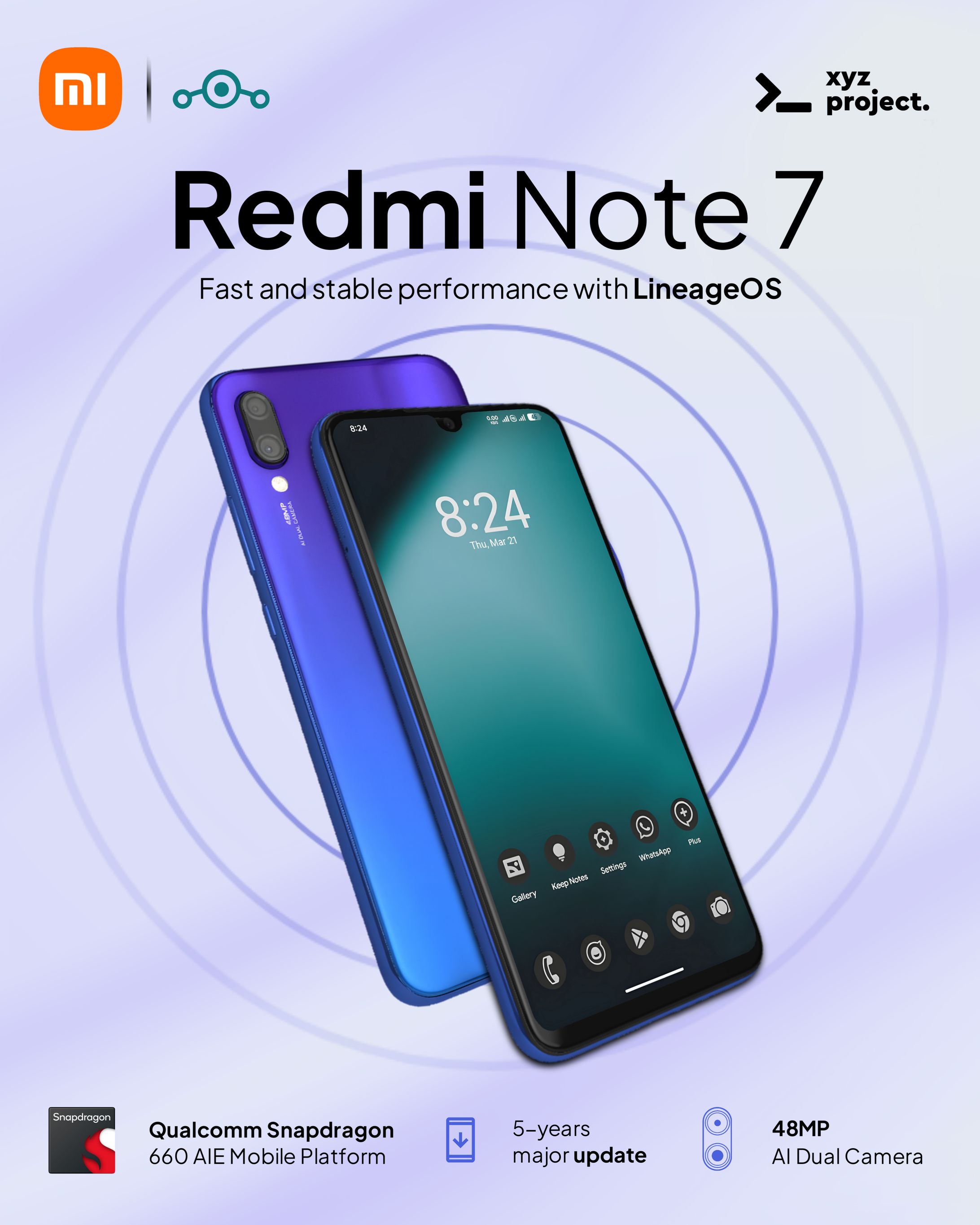 Tagwall Gadget Wonders - RN7 x LineageOS-1