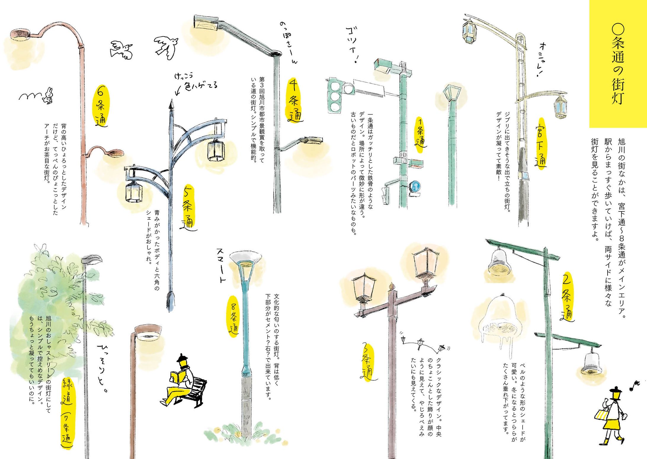 冊子「旭川街灯巡り」-1