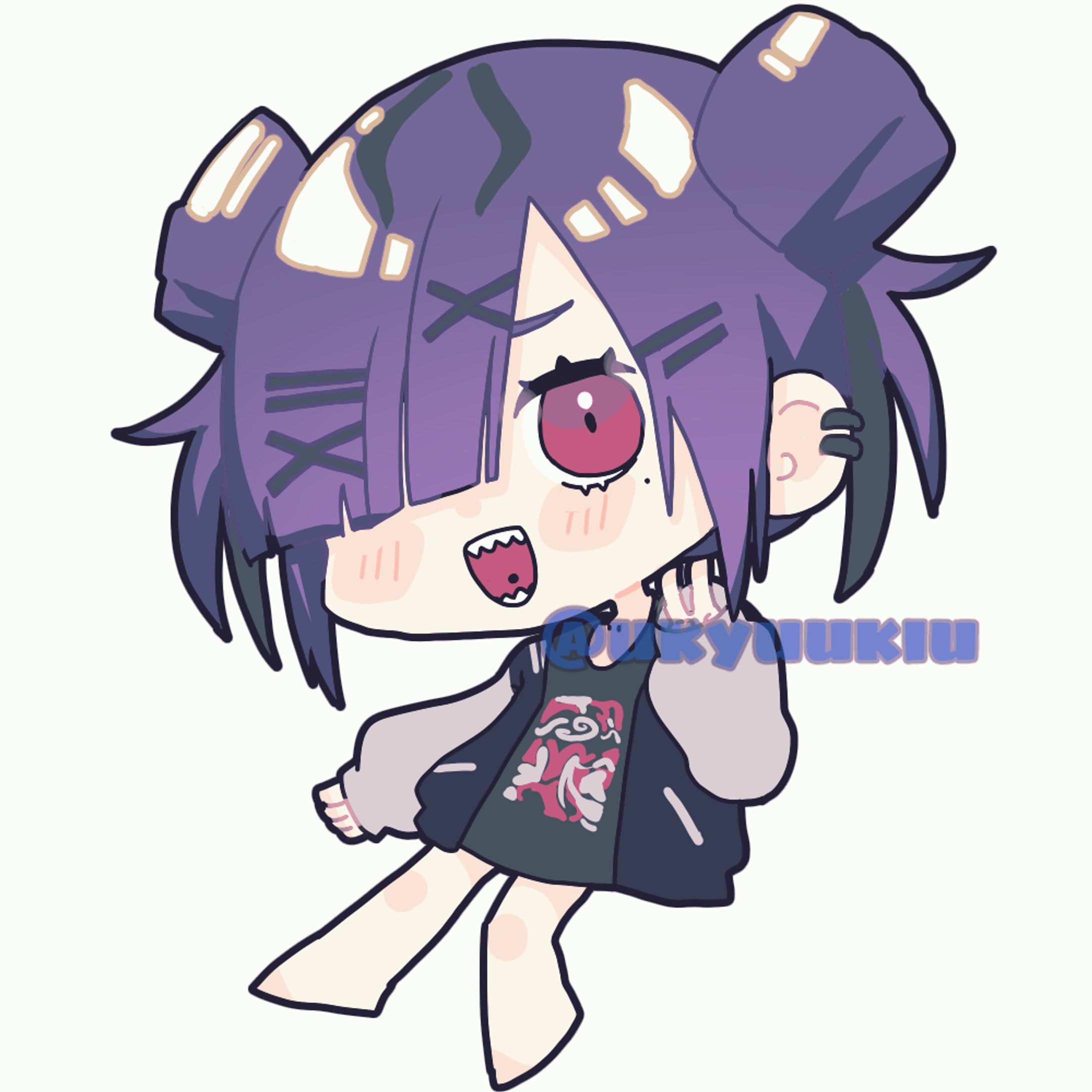 デフォルメイラスト　暗鬱ねくら様-1