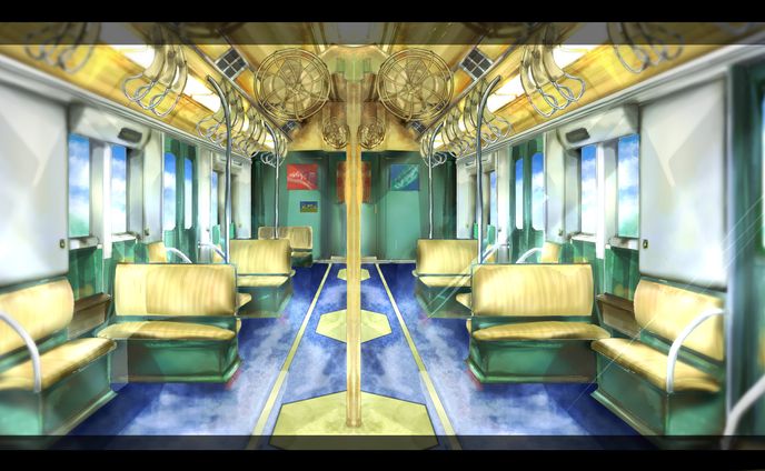 電車　昔風