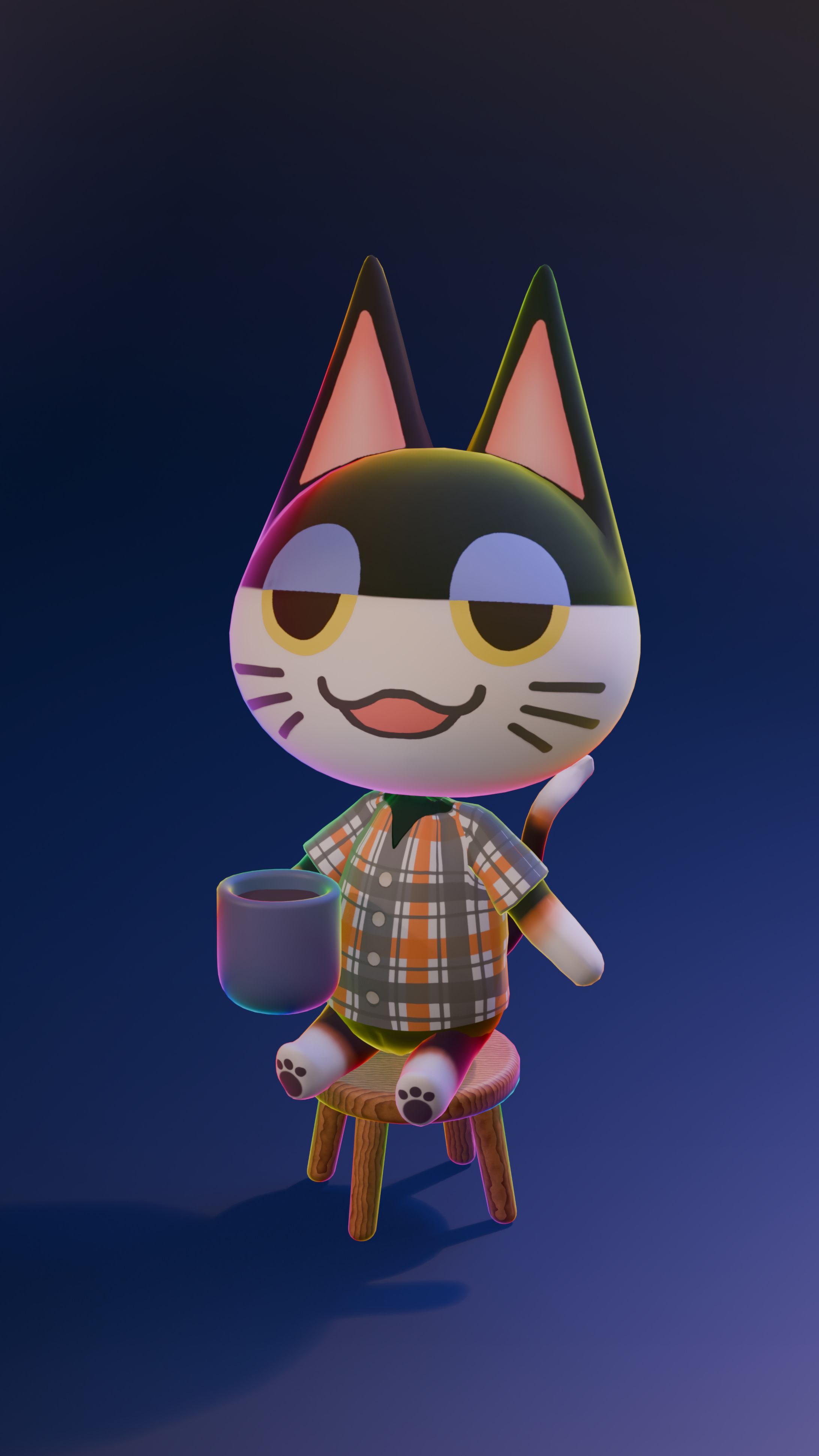 あつまれどうぶつの森 ビンタ-1