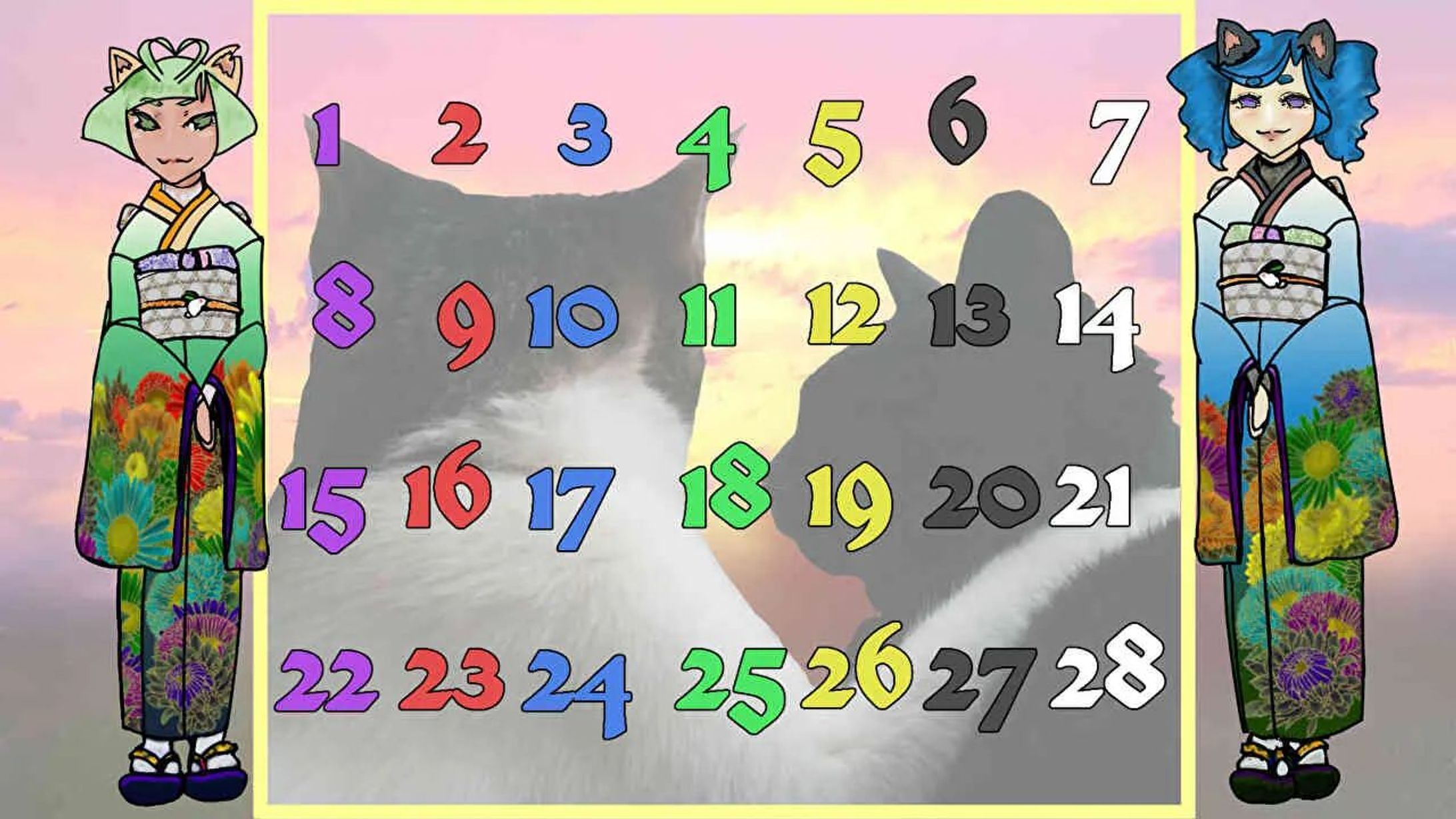 371.20221216☆：泰市の回：なりちかおめかしかれんだー｜https://note.com/mk0war888/n/nbc69d977f6c4
バースセイバー711号室記録帳BBSにて毎晩連載中の #小説 を　#note　マガジン「711号室」にて公開しています。スキ・フォロ・シェアしてくださると、うちのこがランダムでお礼を申しますので是非♡ 
#ごりごりごりっと芯減らし訓練  は、本日の挿絵。環を持つ土塊の星の新年のカレンダーを描きました。
#一次創作  #digitalillustration #originalcharacter　#ARTISUL  #clipstudiopaintpro-1