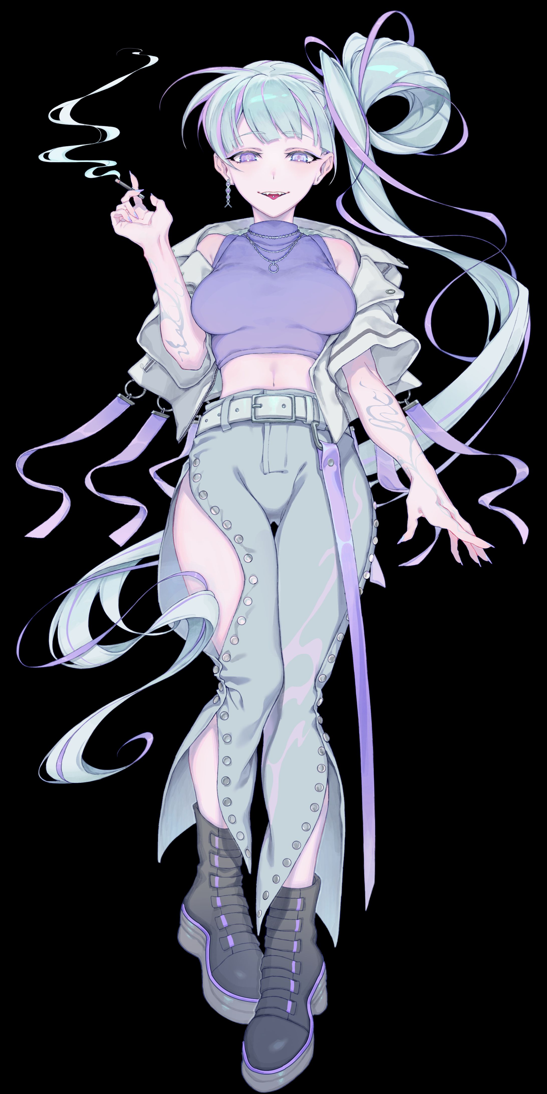 【ラピスライブ様】IRIAM用立ち絵(灰寧様)-1