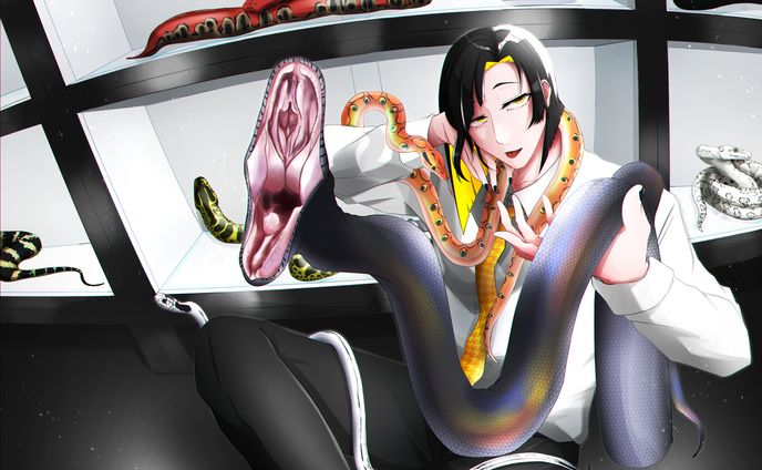 イラスト　デザイン、創作男子