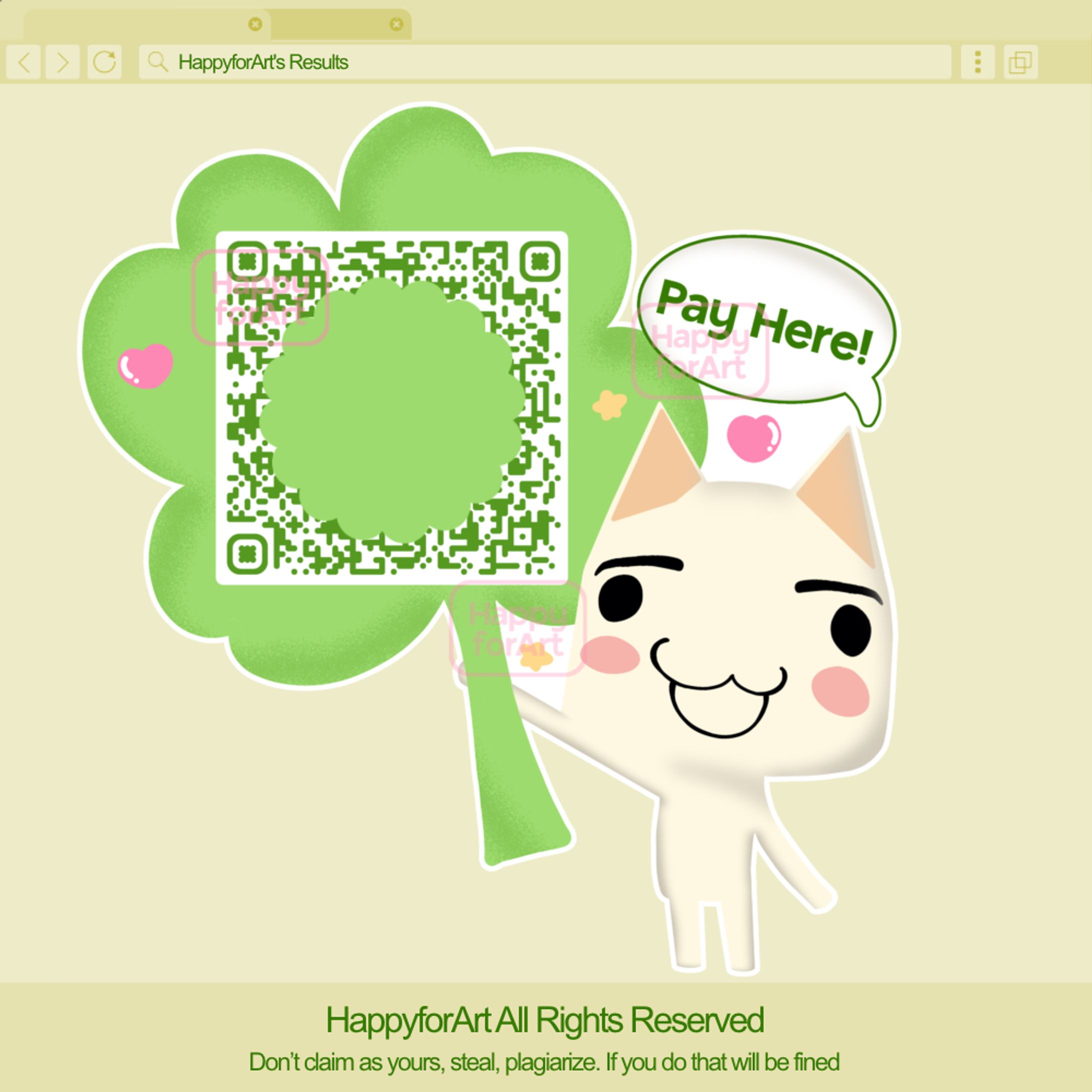Qr Decoration for Mini Standee at Booth-1