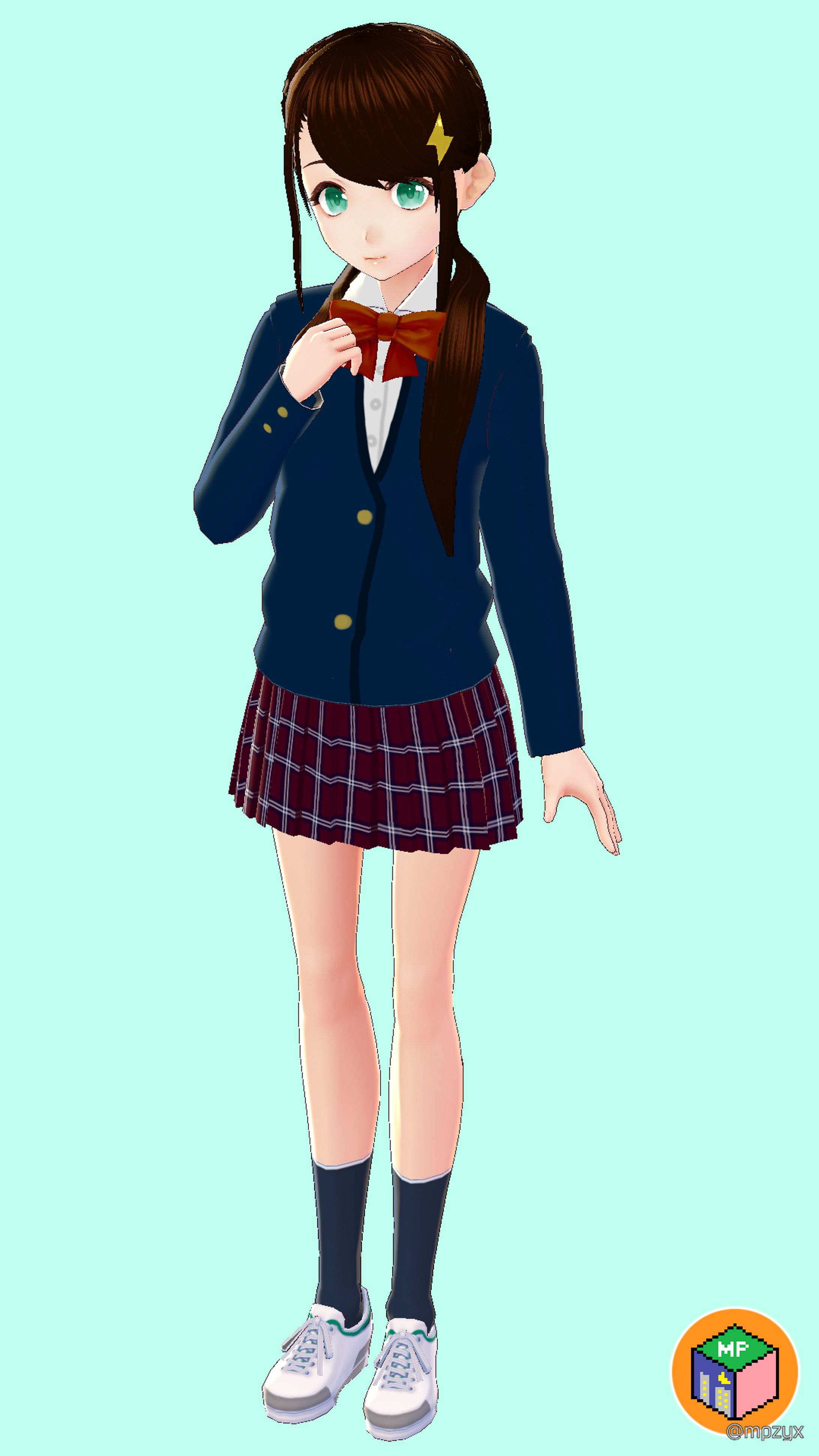 3Dモデル(中根 智実)-1