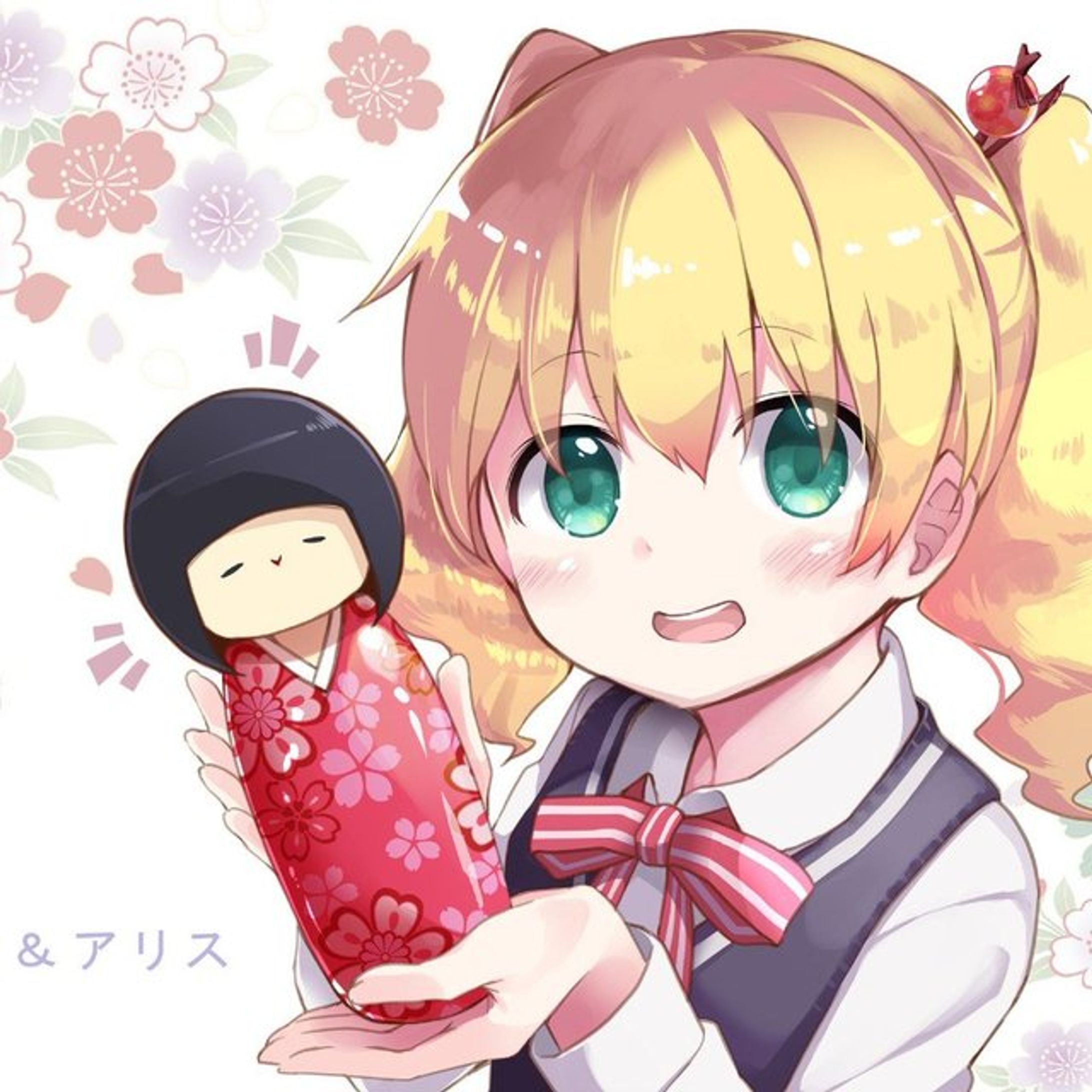 2次創作【金色モザイク：アリス】-1