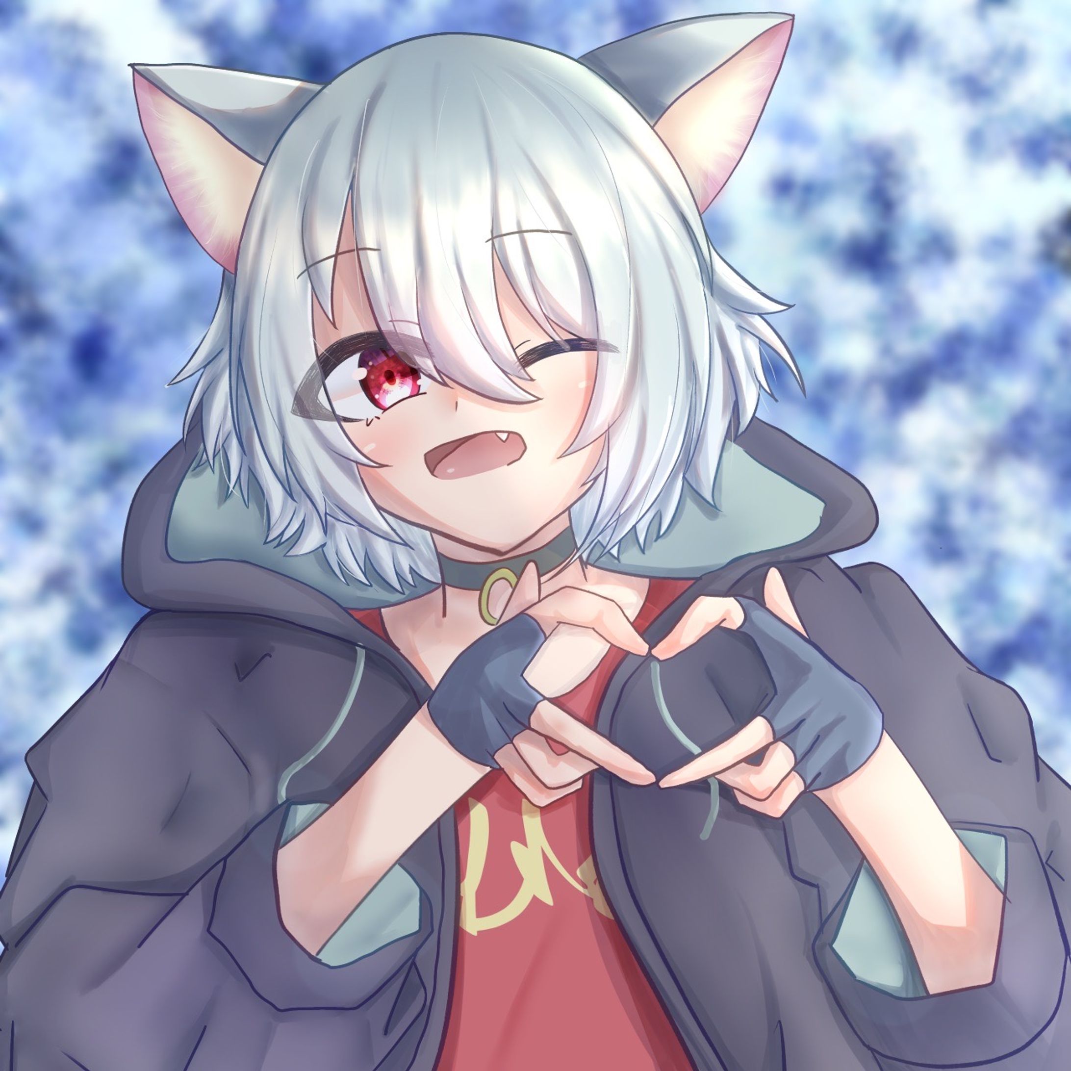 オリキャラくん💙-1