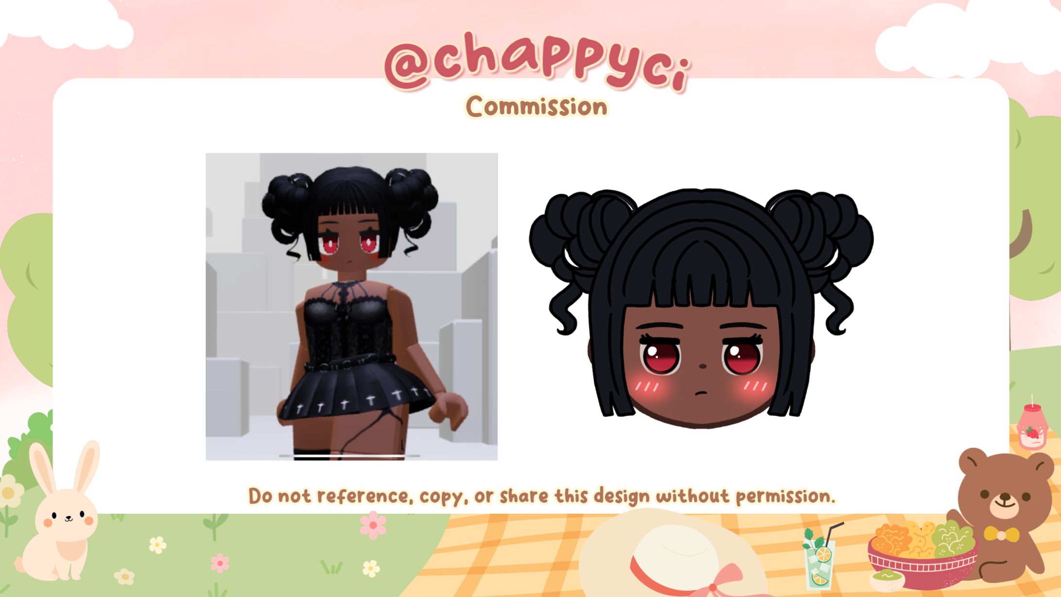 (Ver.1) Commission Chibi - 3-1