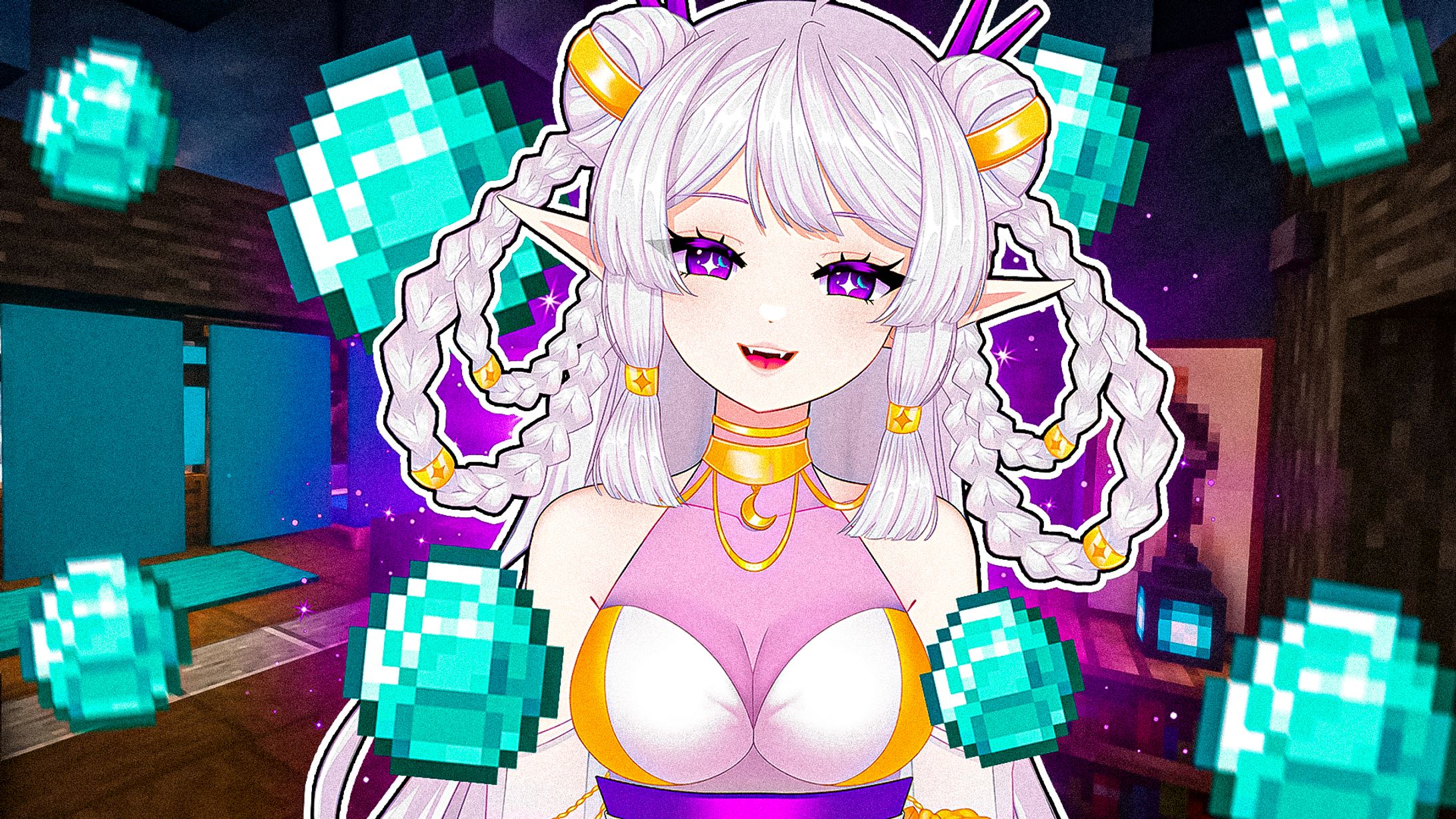 Izumih Momo - Minecraft-1