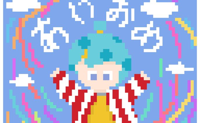 水玉ちゃんと新年